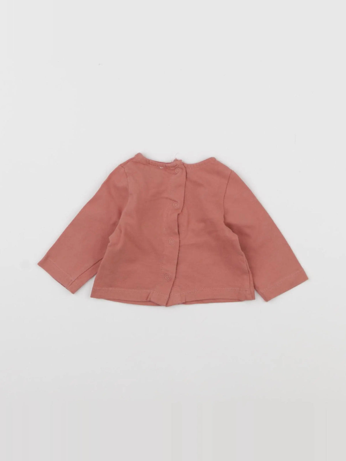 Tape à l'oeil - tee-shirt rose - 1 mois