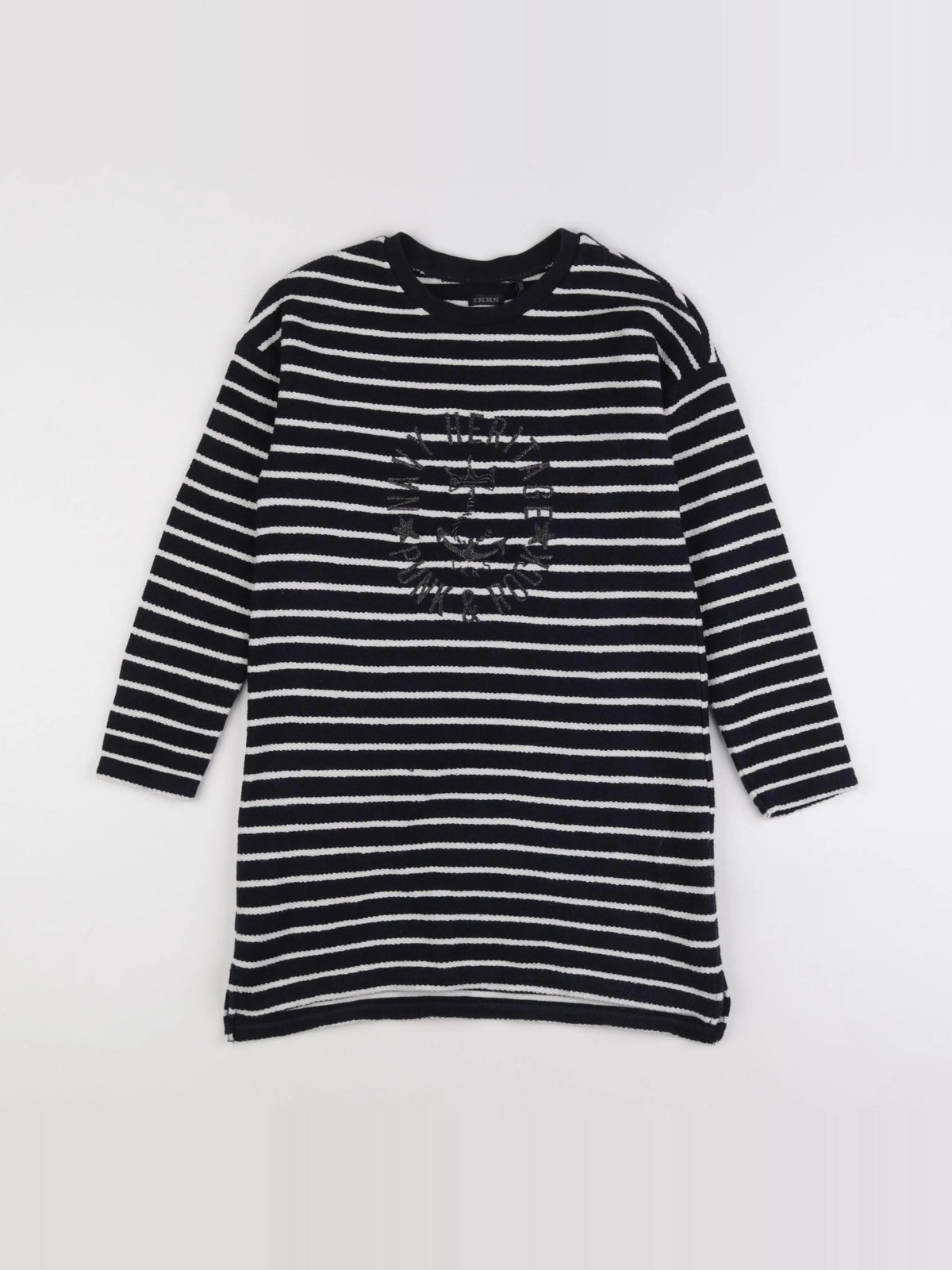 IKKS - robe bleu - 10 ans