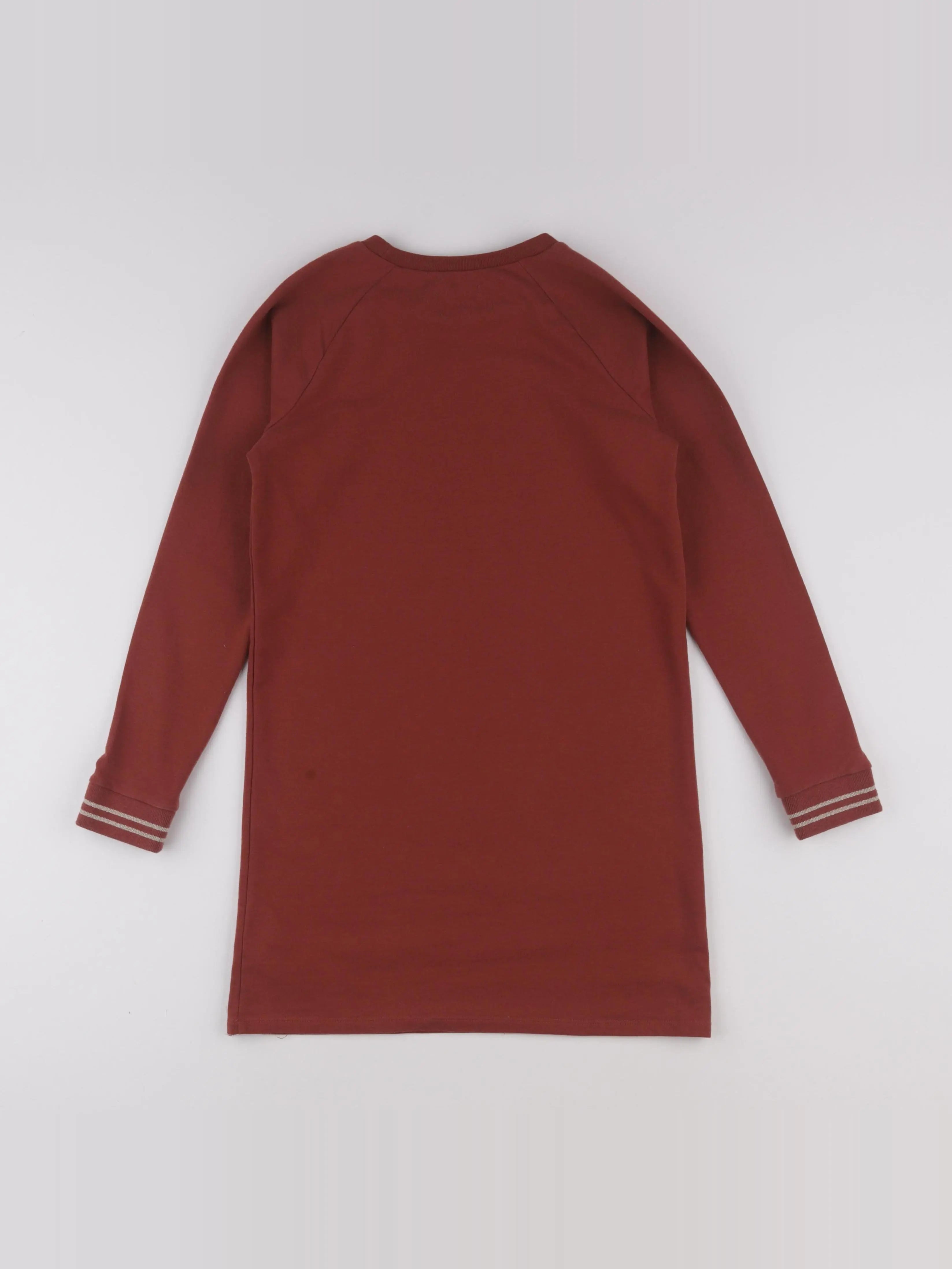 Vertbaudet - robe marron - 10 ans