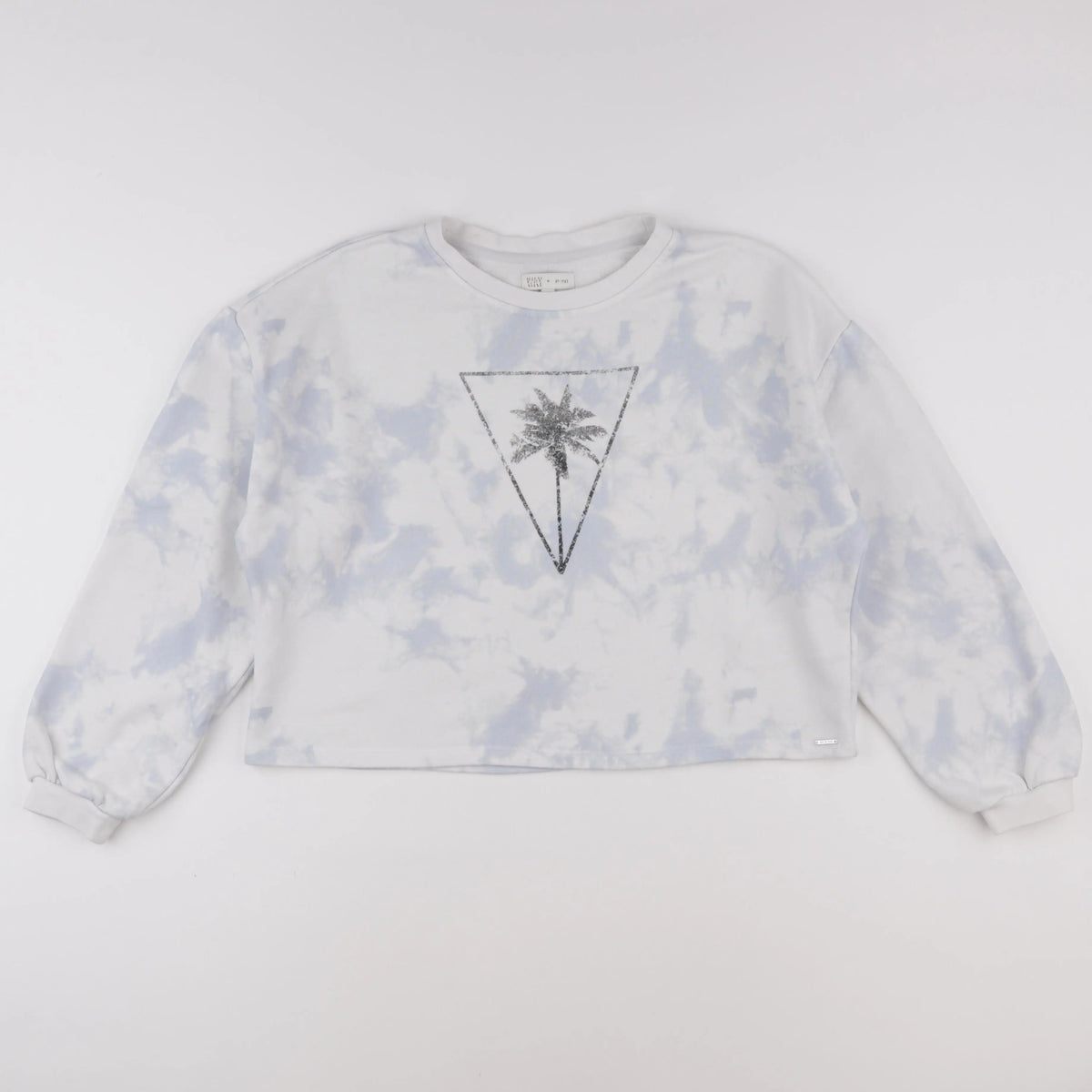 IKKS - sweat bleu, blanc - 14 ans