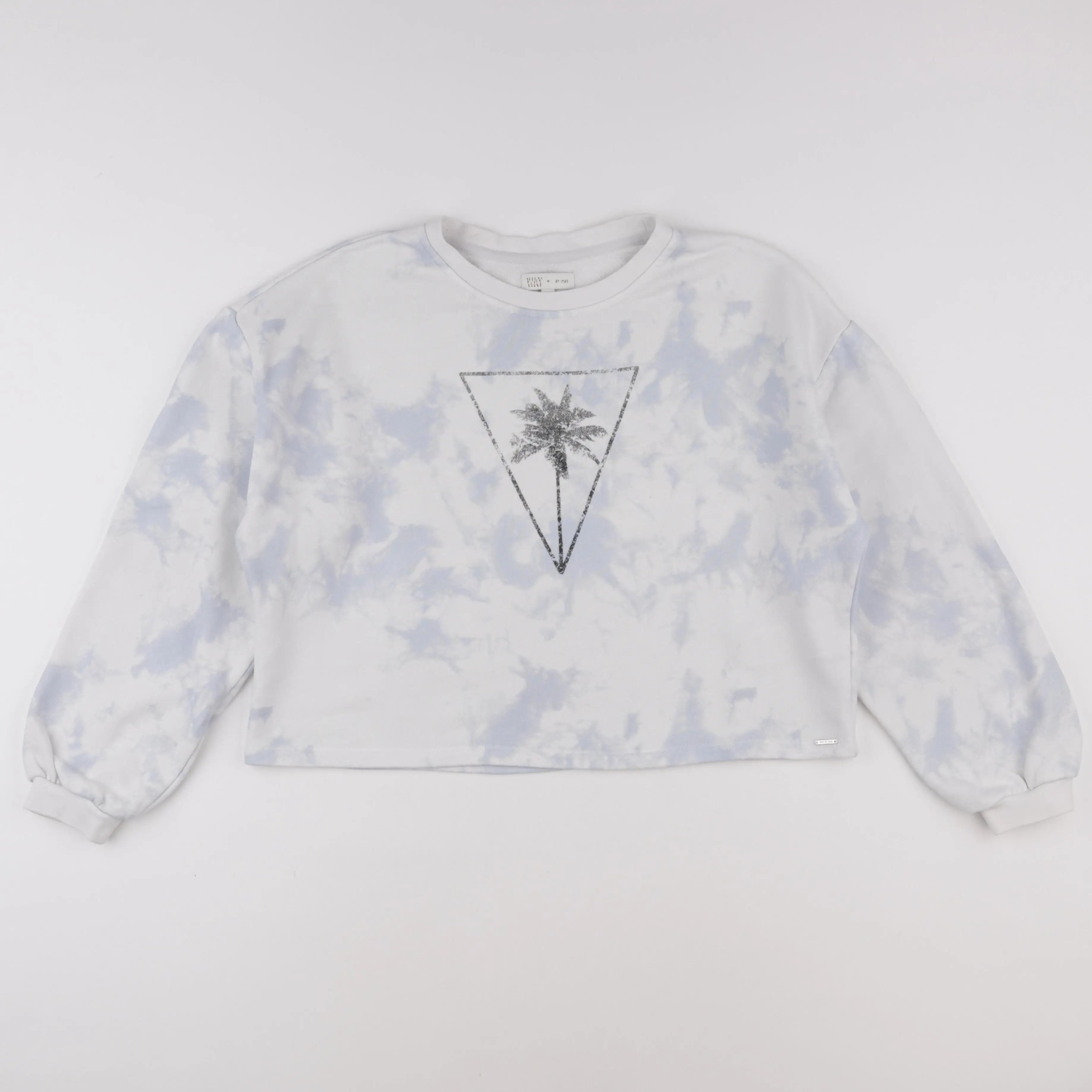 IKKS - sweat bleu, blanc - 14 ans