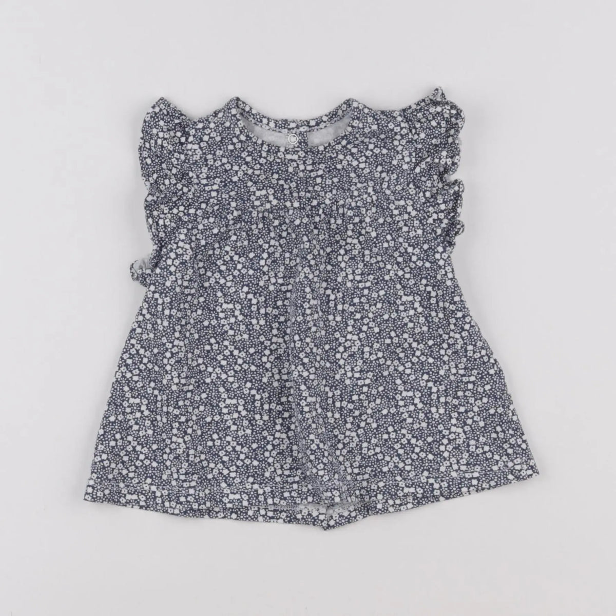 Vertbaudet - tee-shirt bleu - 18 mois
