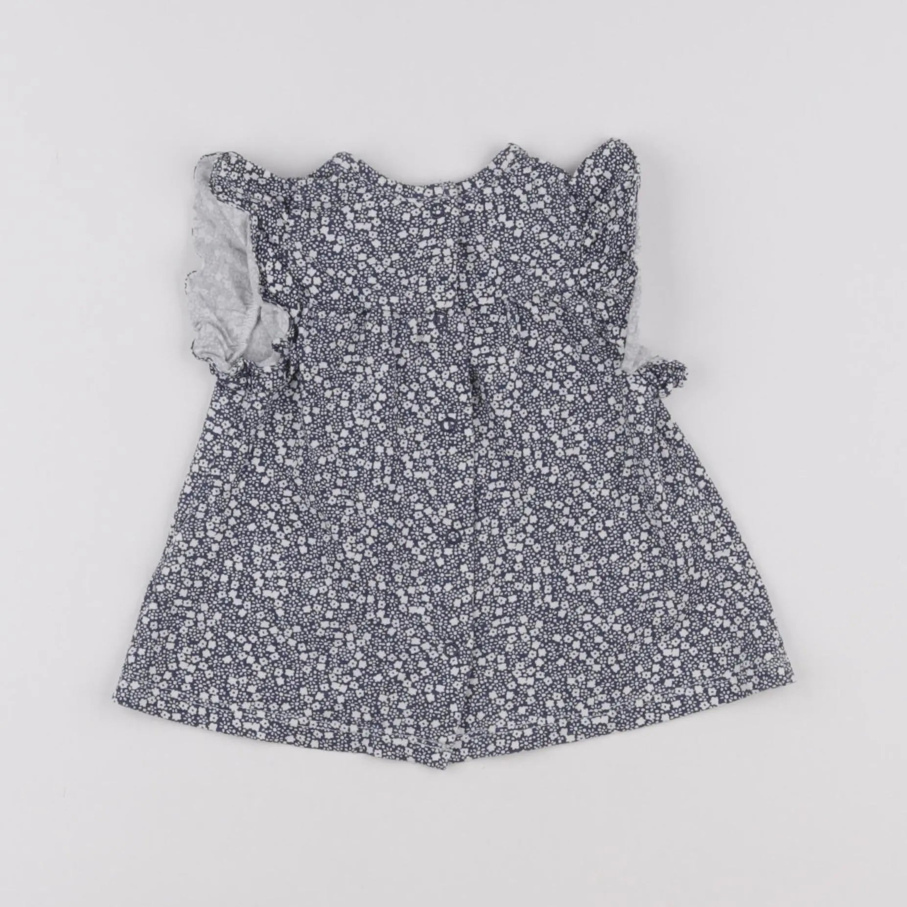 Vertbaudet - tee-shirt bleu - 18 mois