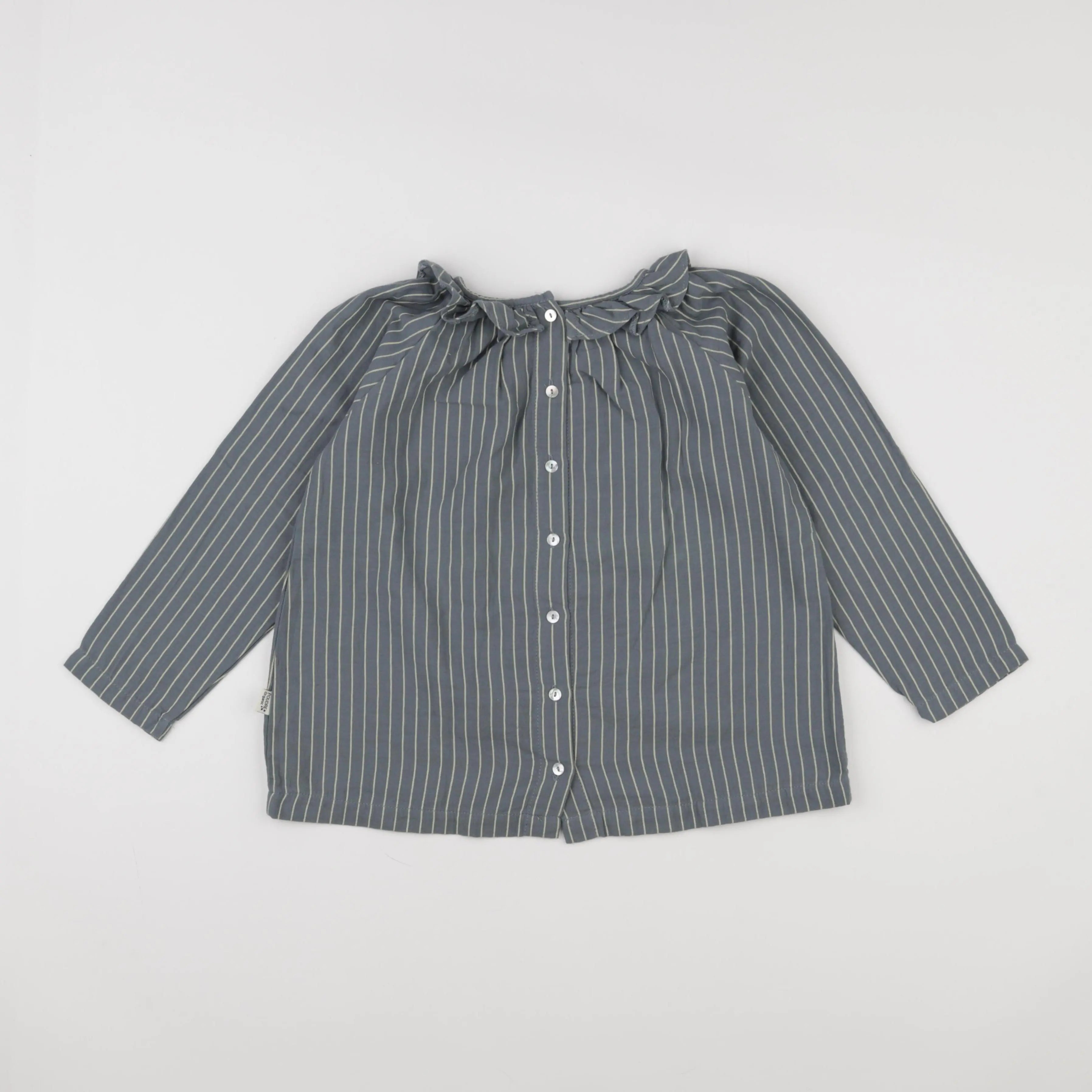 Poudre Organic - blouse gris - 6 ans