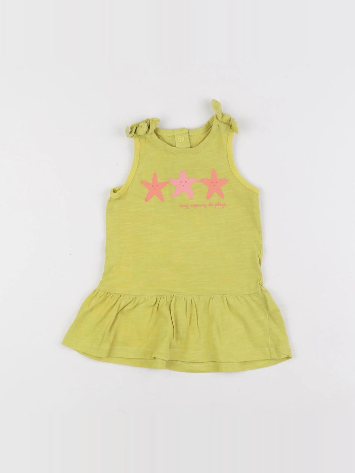 La Redoute - robe jaune - 3 mois