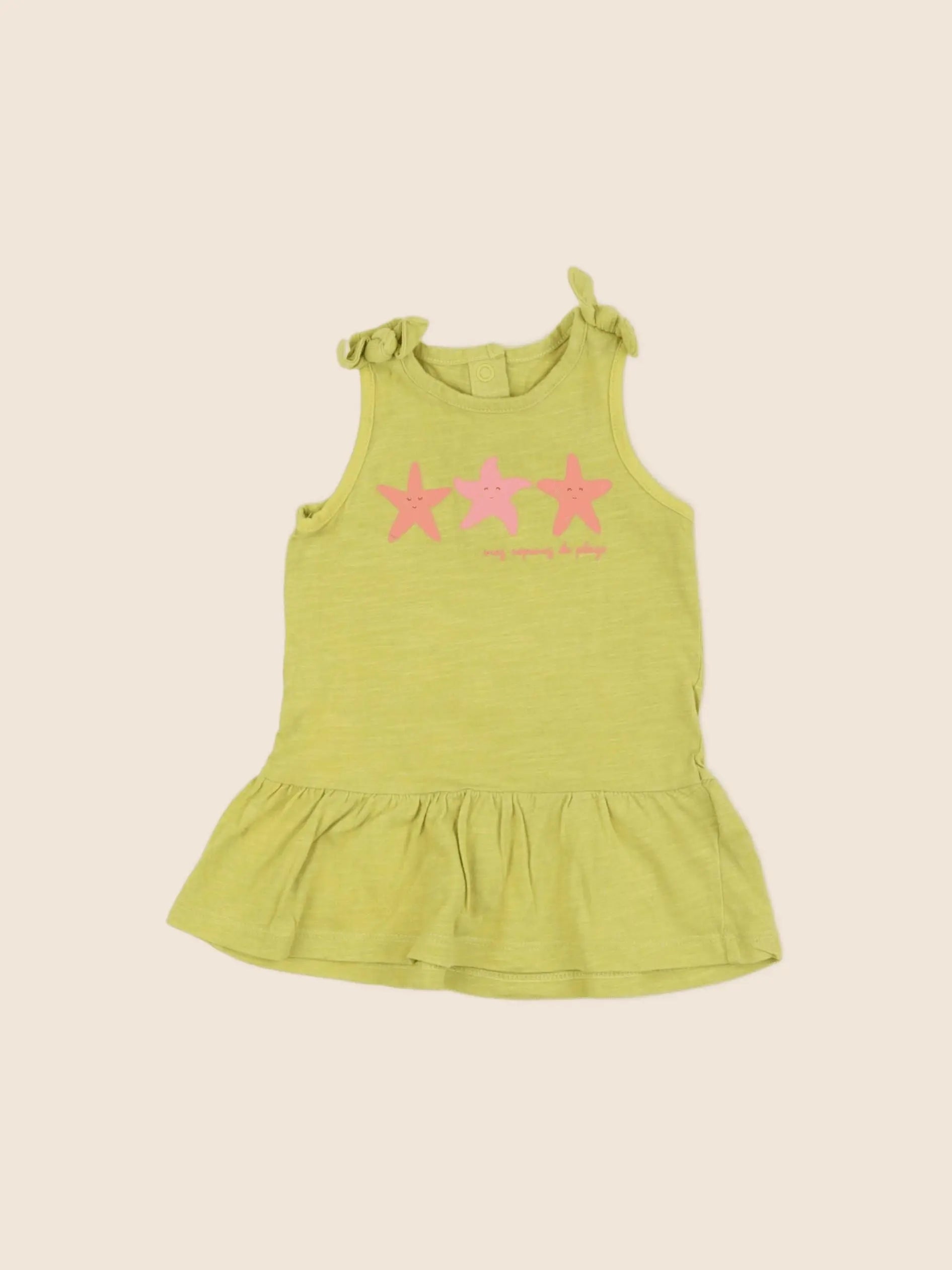 La Redoute - robe jaune - 3 mois