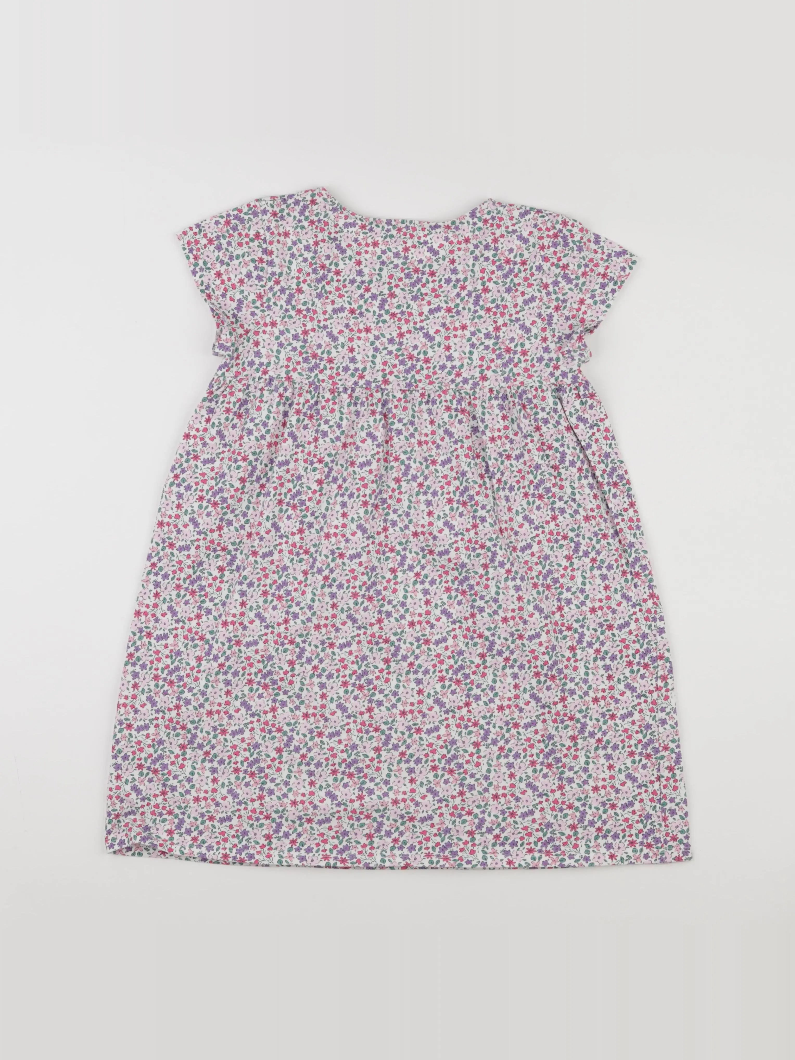 Vertbaudet - robe multicolore - 9 ans
