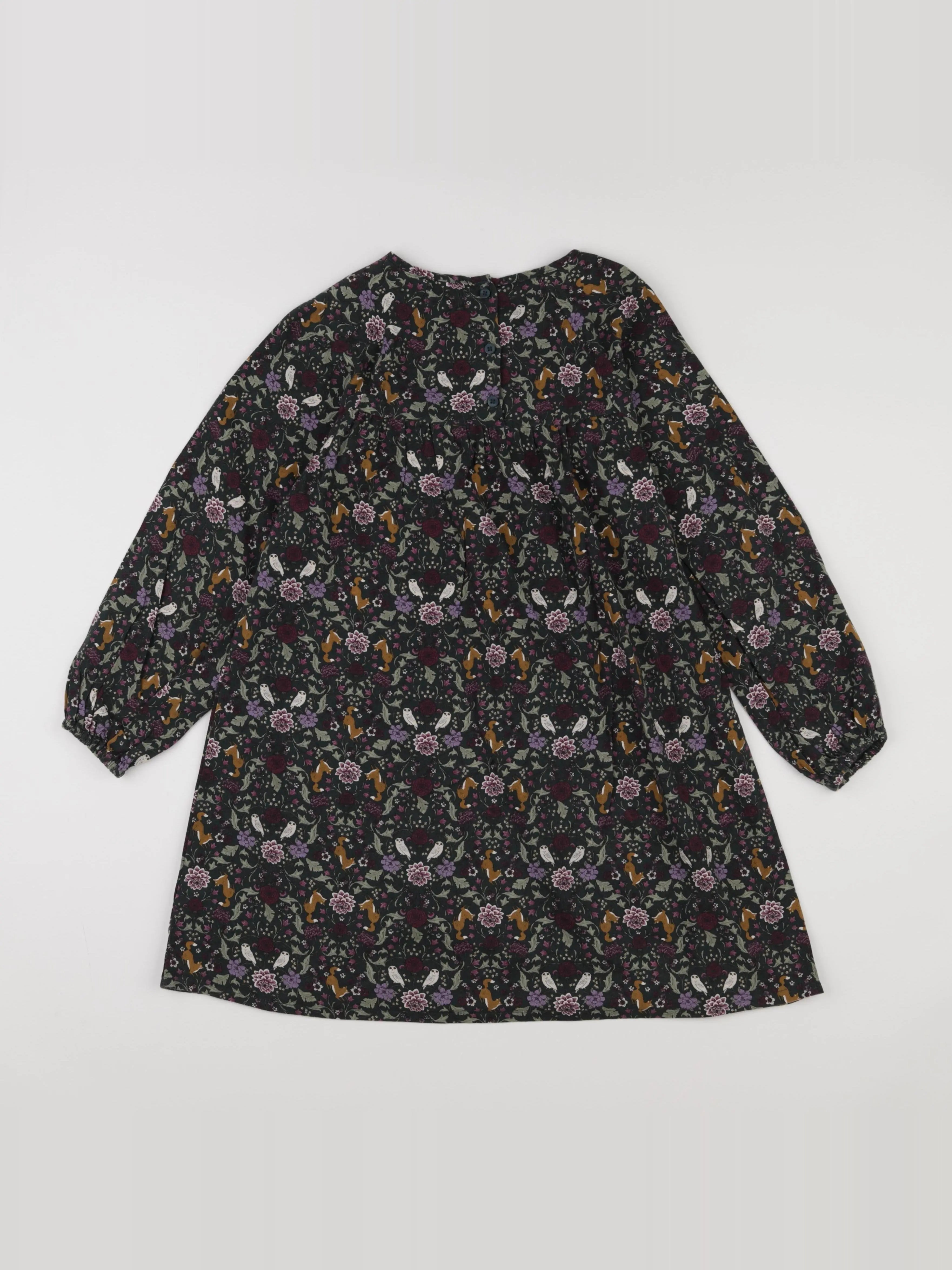 Vertbaudet - robe multicolore - 9 ans