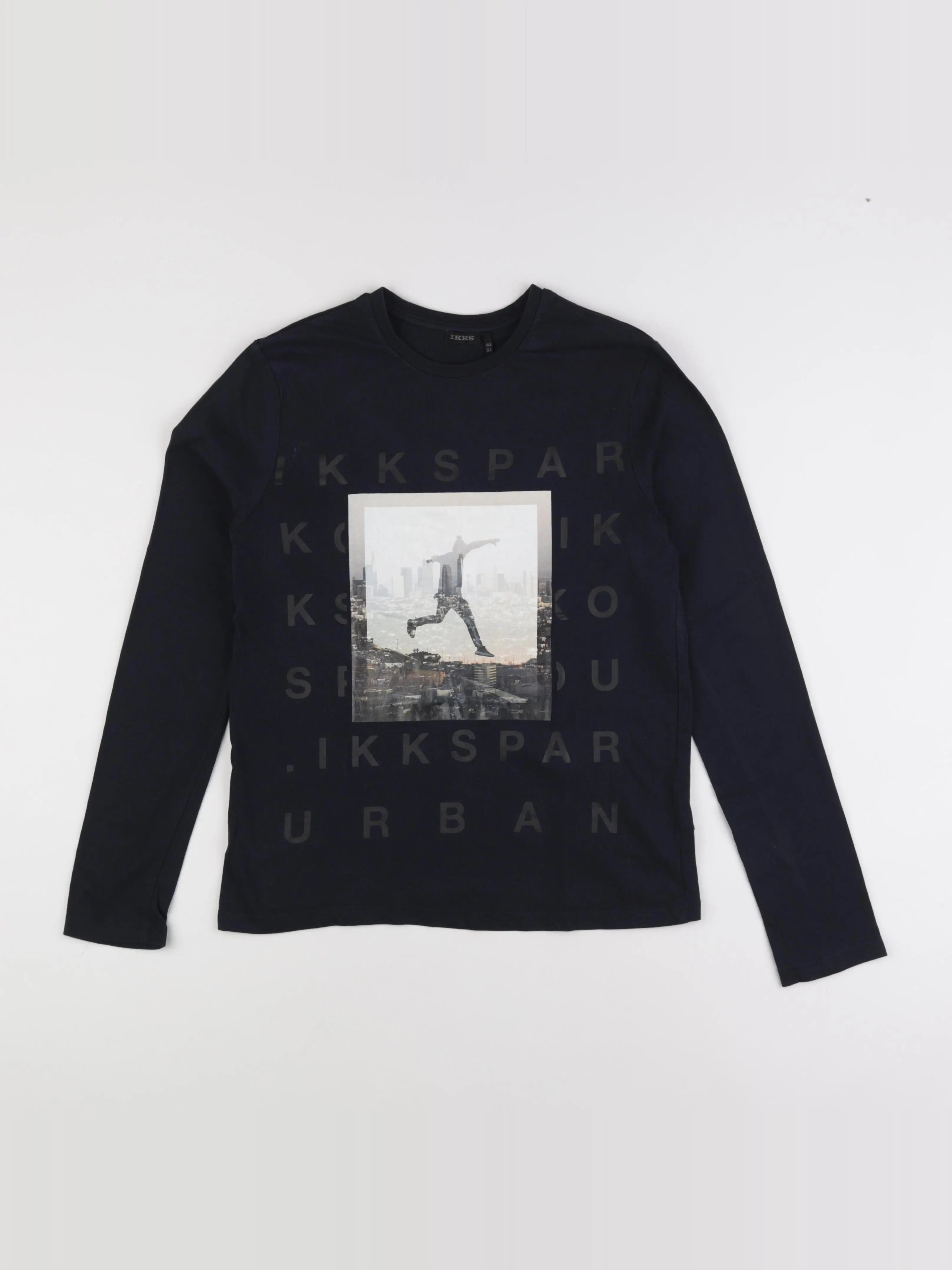 IKKS - tee-shirt bleu - 14 ans