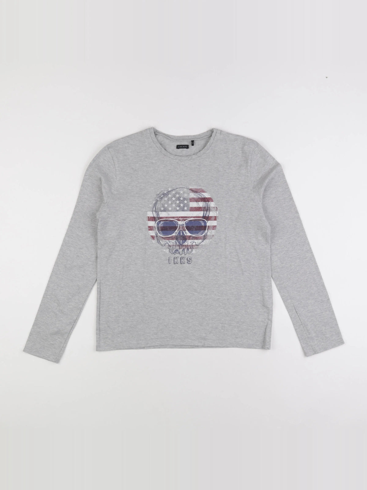 IKKS - tee-shirt gris - 14 ans