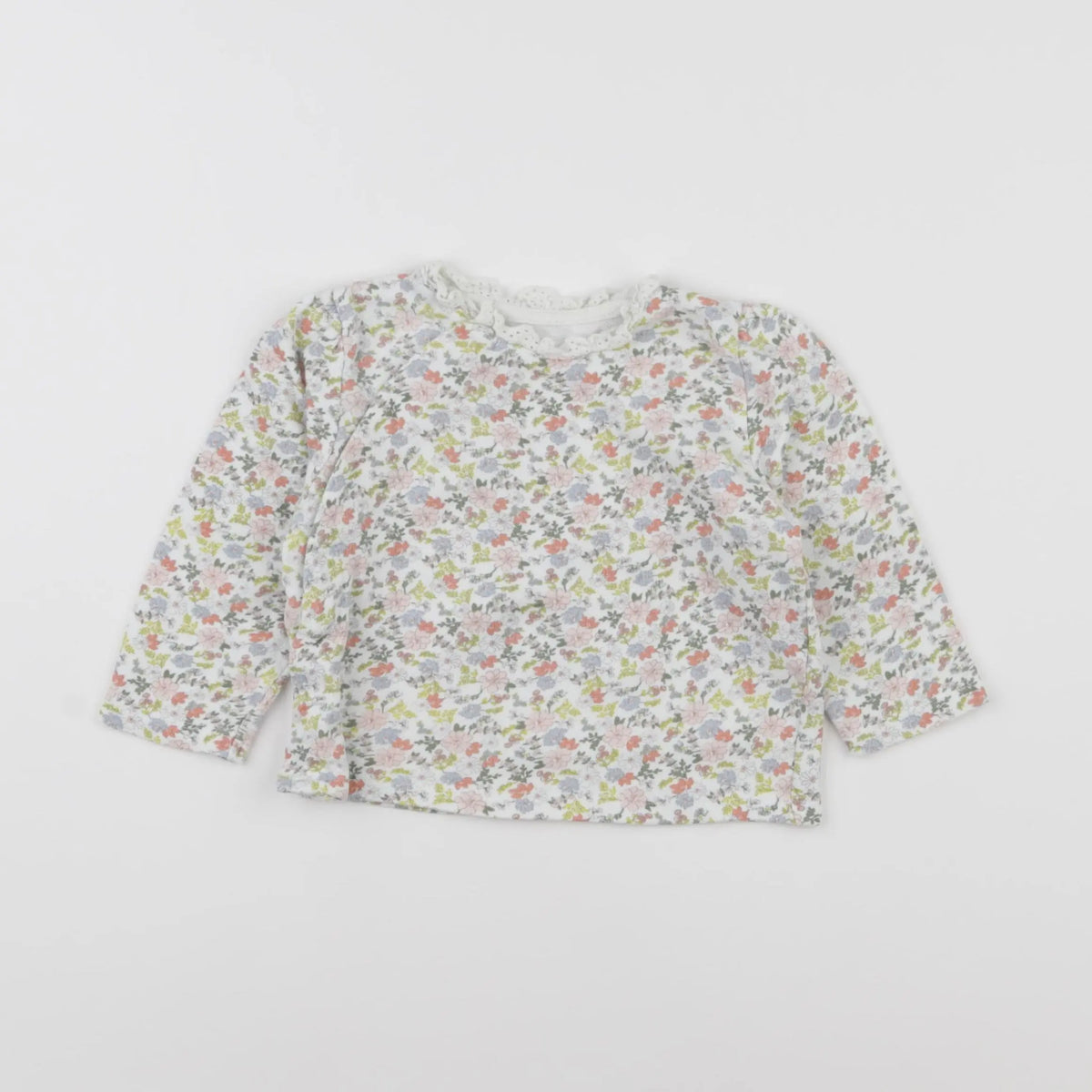 Vertbaudet - sweat multicolore - 12 mois