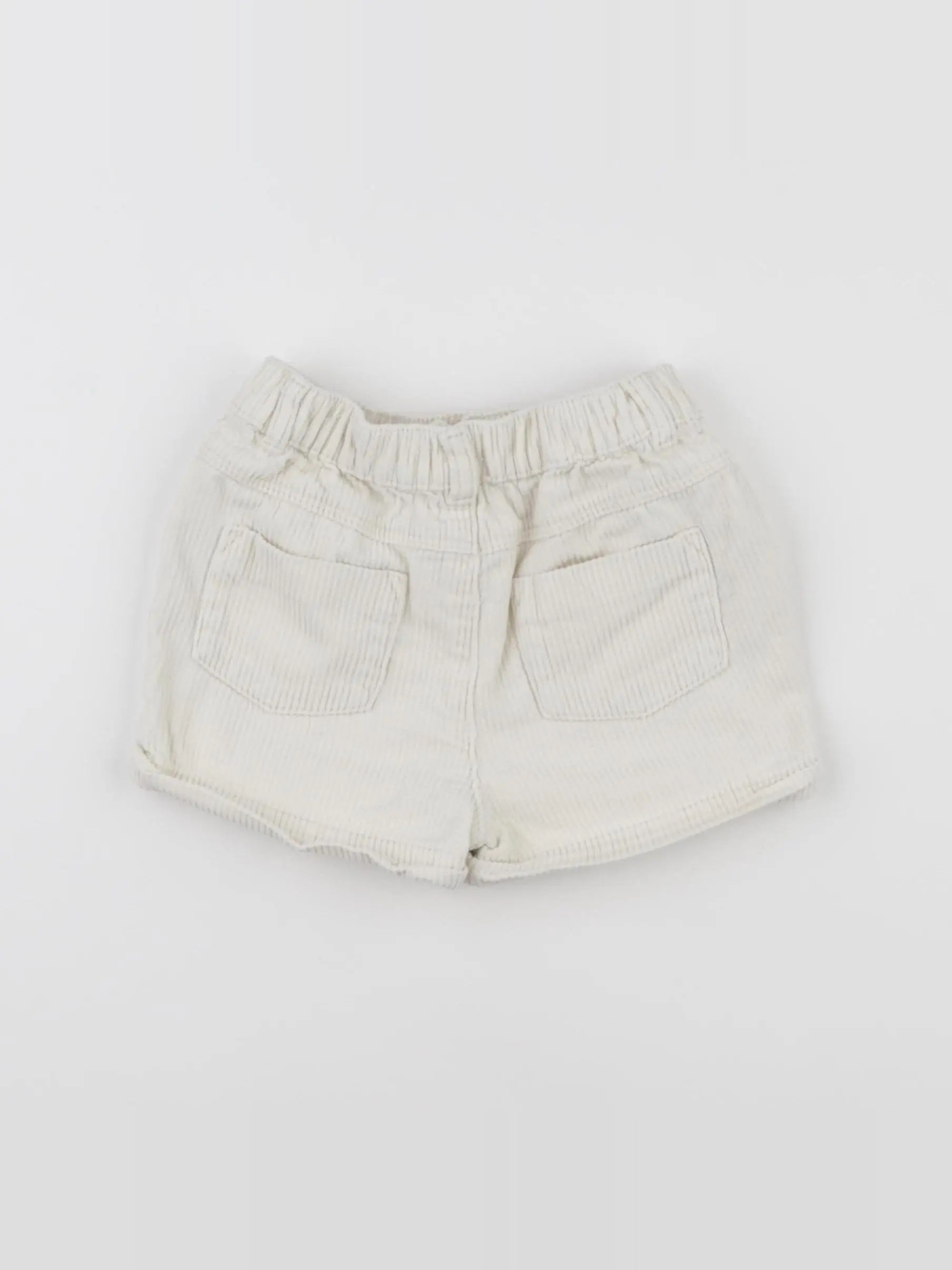 Vertbaudet - short beige - 24 mois
