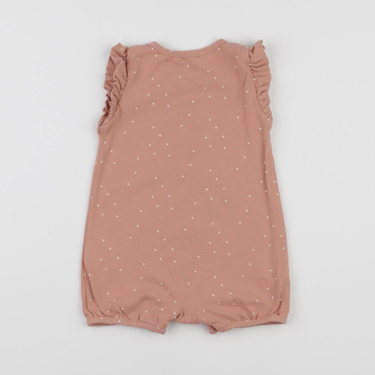 Vertbaudet - combinaison rose - 12 mois
