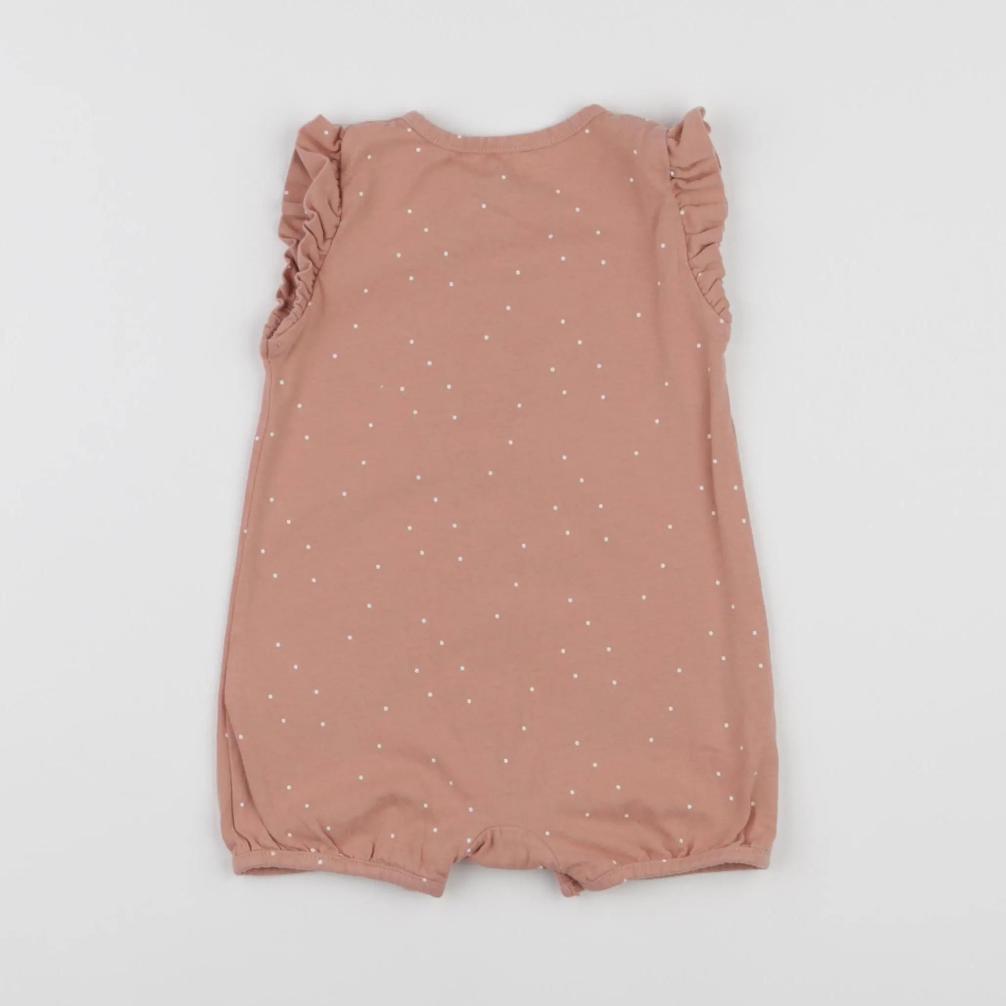 Vertbaudet - combinaison rose - 12 mois