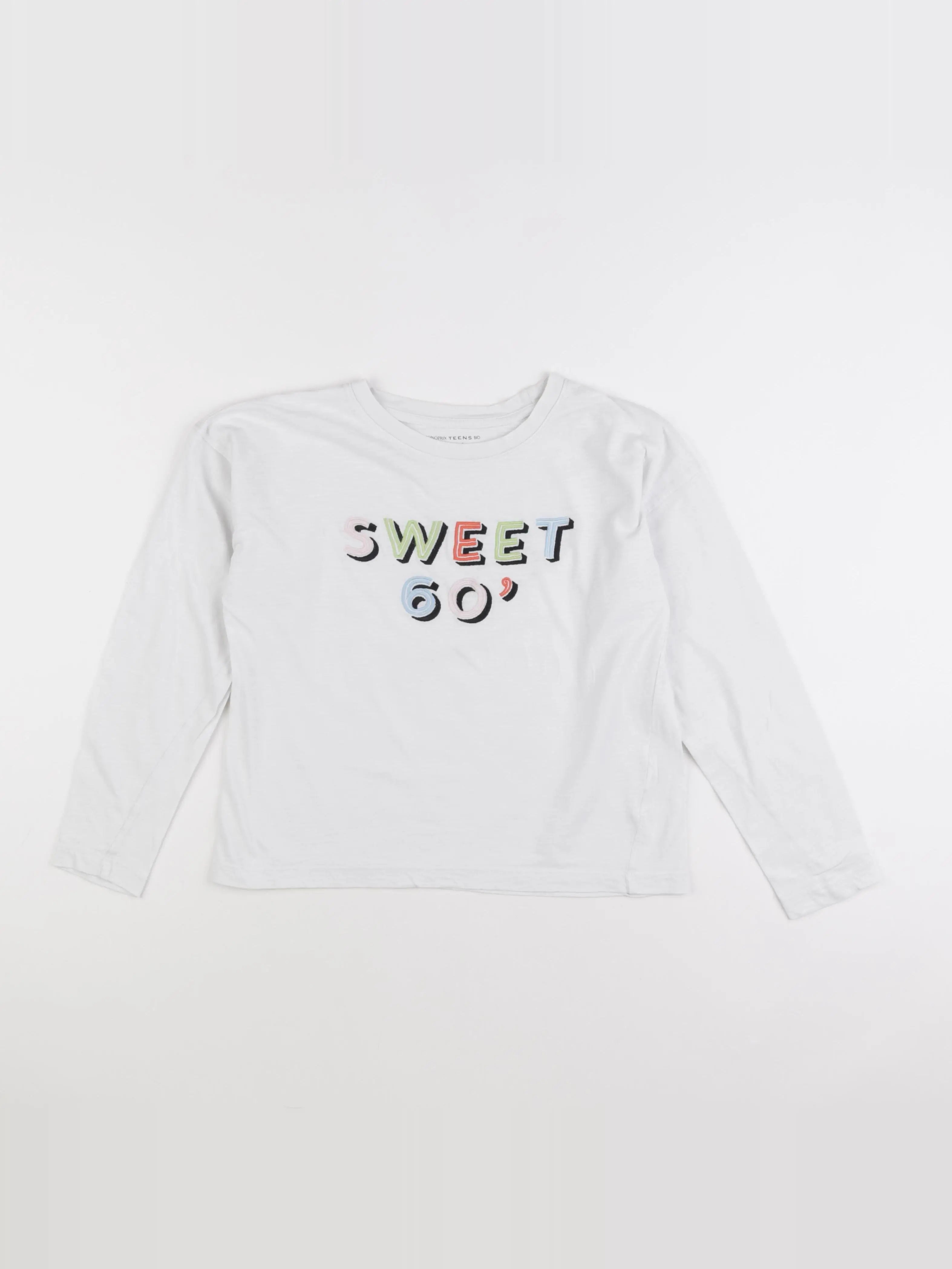 Monoprix - tee-shirt blanc - 12 ans