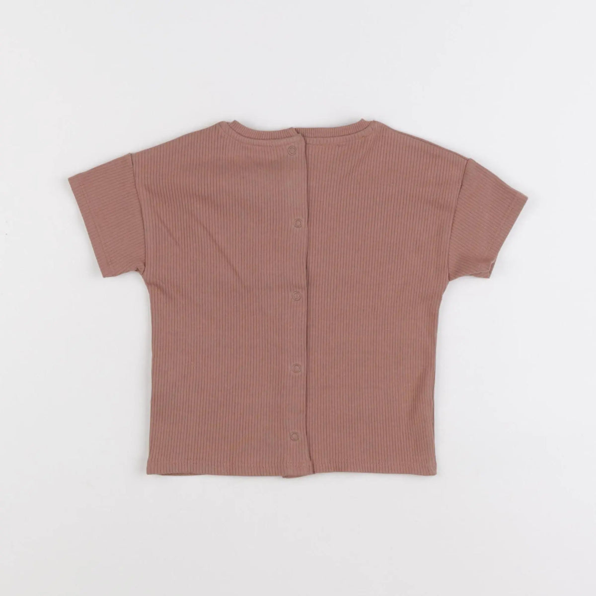 Vertbaudet - tee-shirt marron - 12 mois