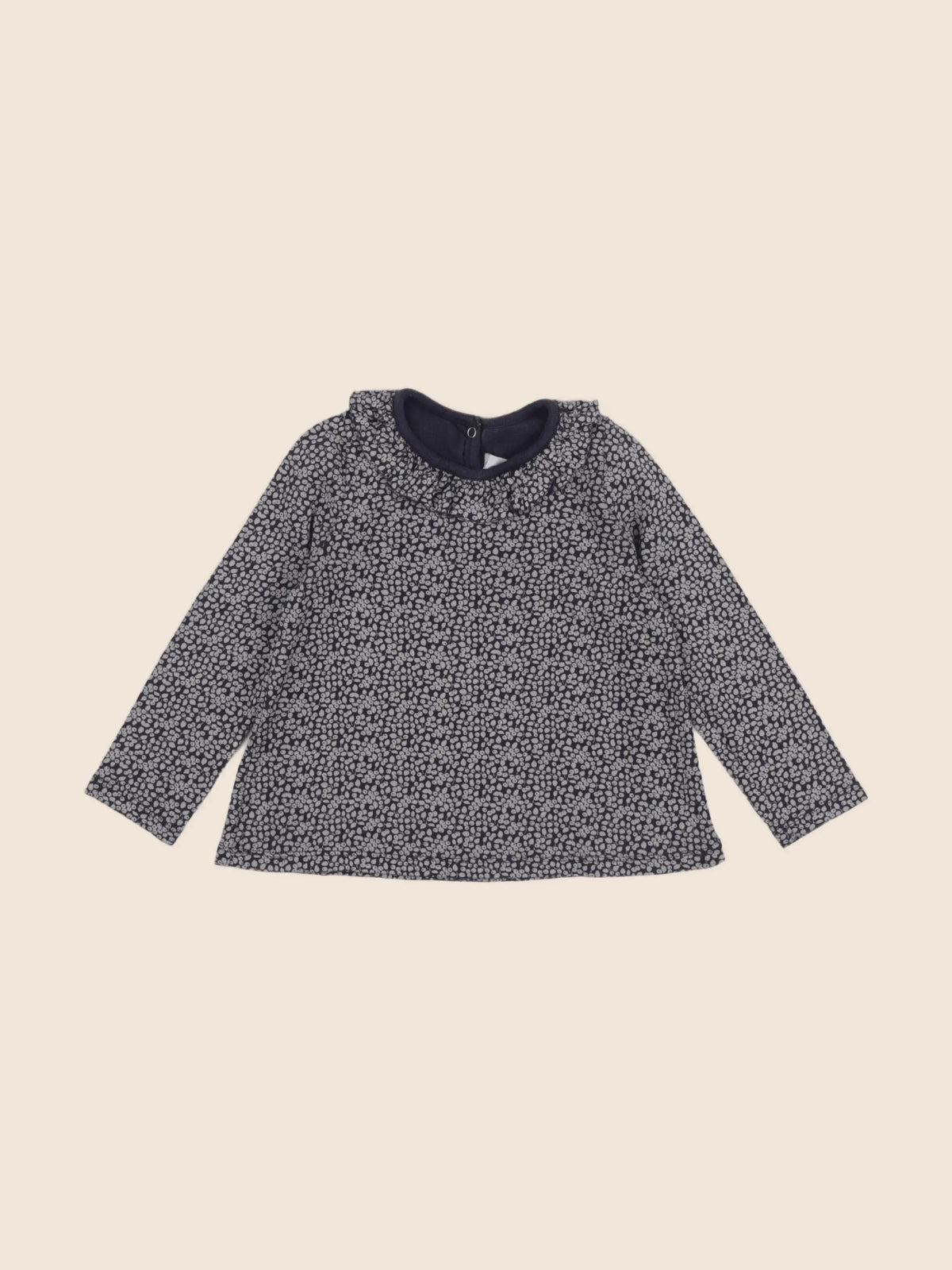 Petit Bateau - tee-shirt bleu - 36 mois