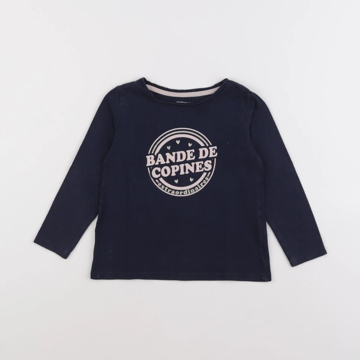 Vertbaudet - tee-shirt bleu - 3 ans