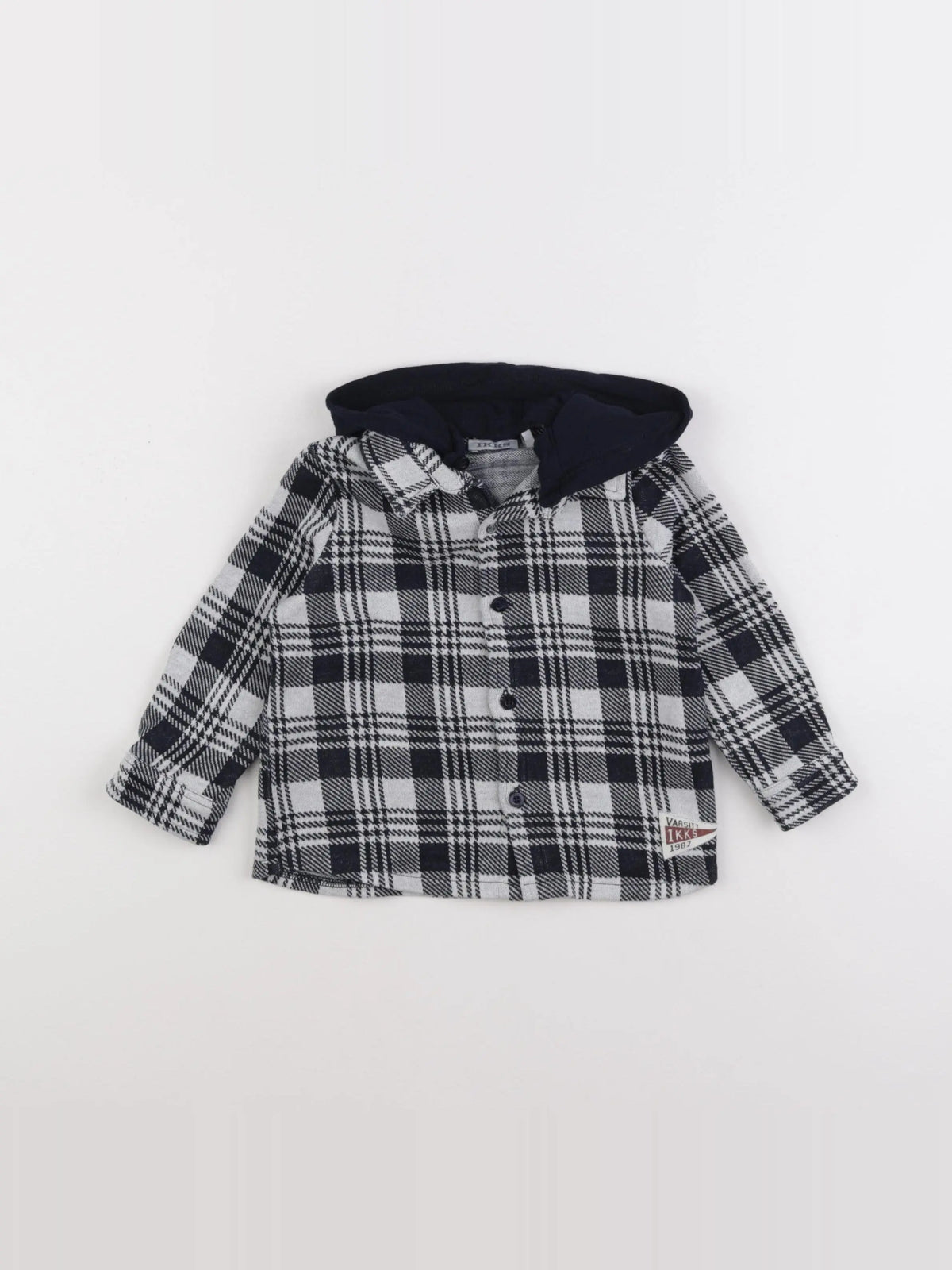 IKKS - chemise blanc, bleu - 18 mois