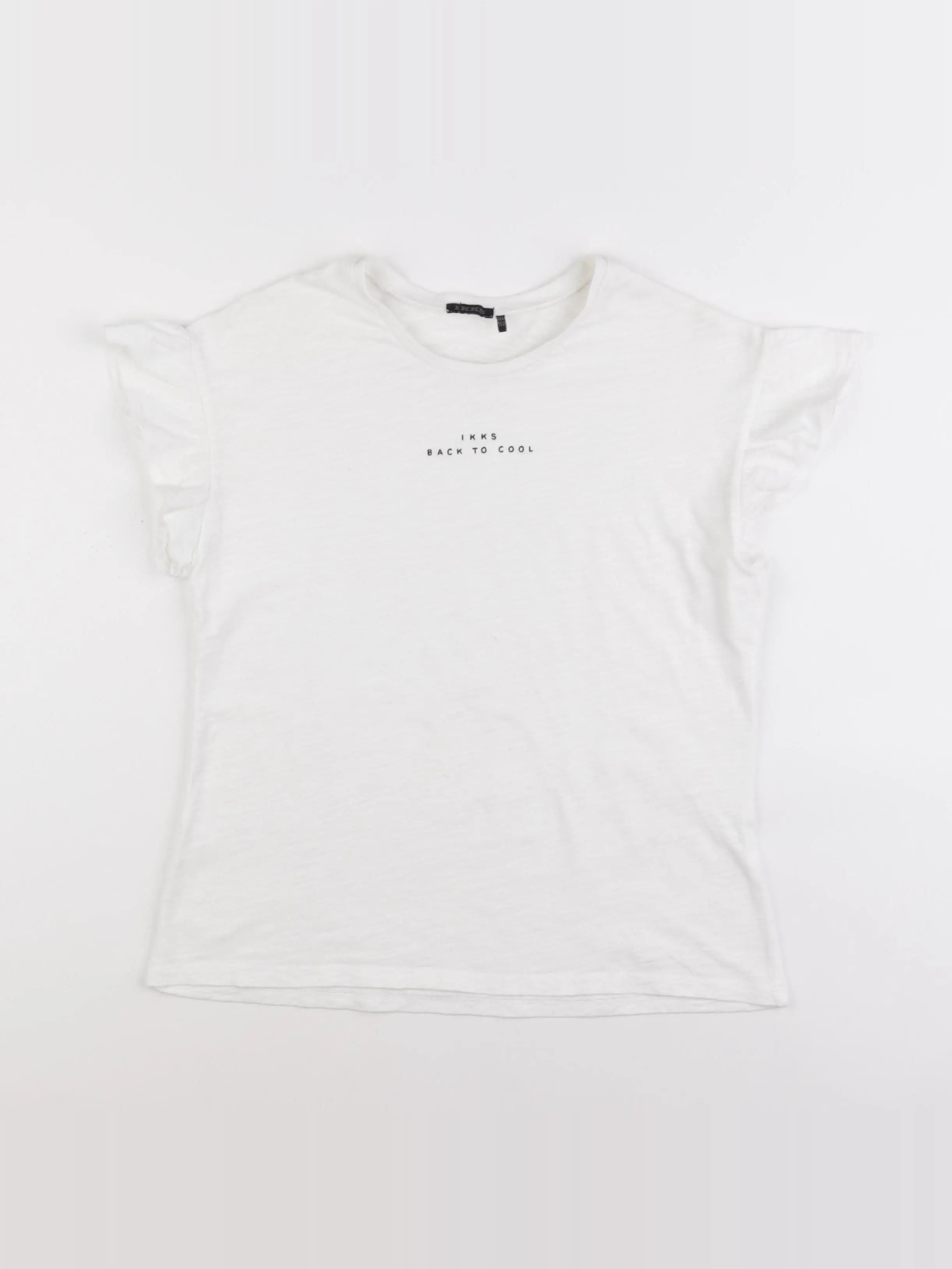 IKKS - tee-shirt blanc - 12 ans