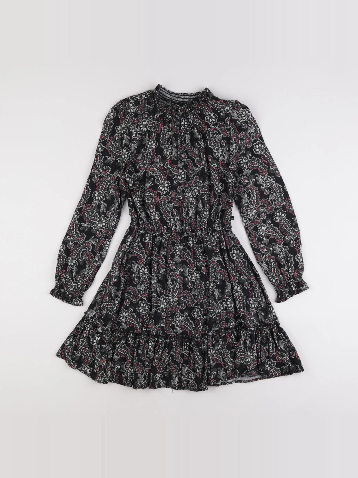 IKKS - robe noir - 10 ans