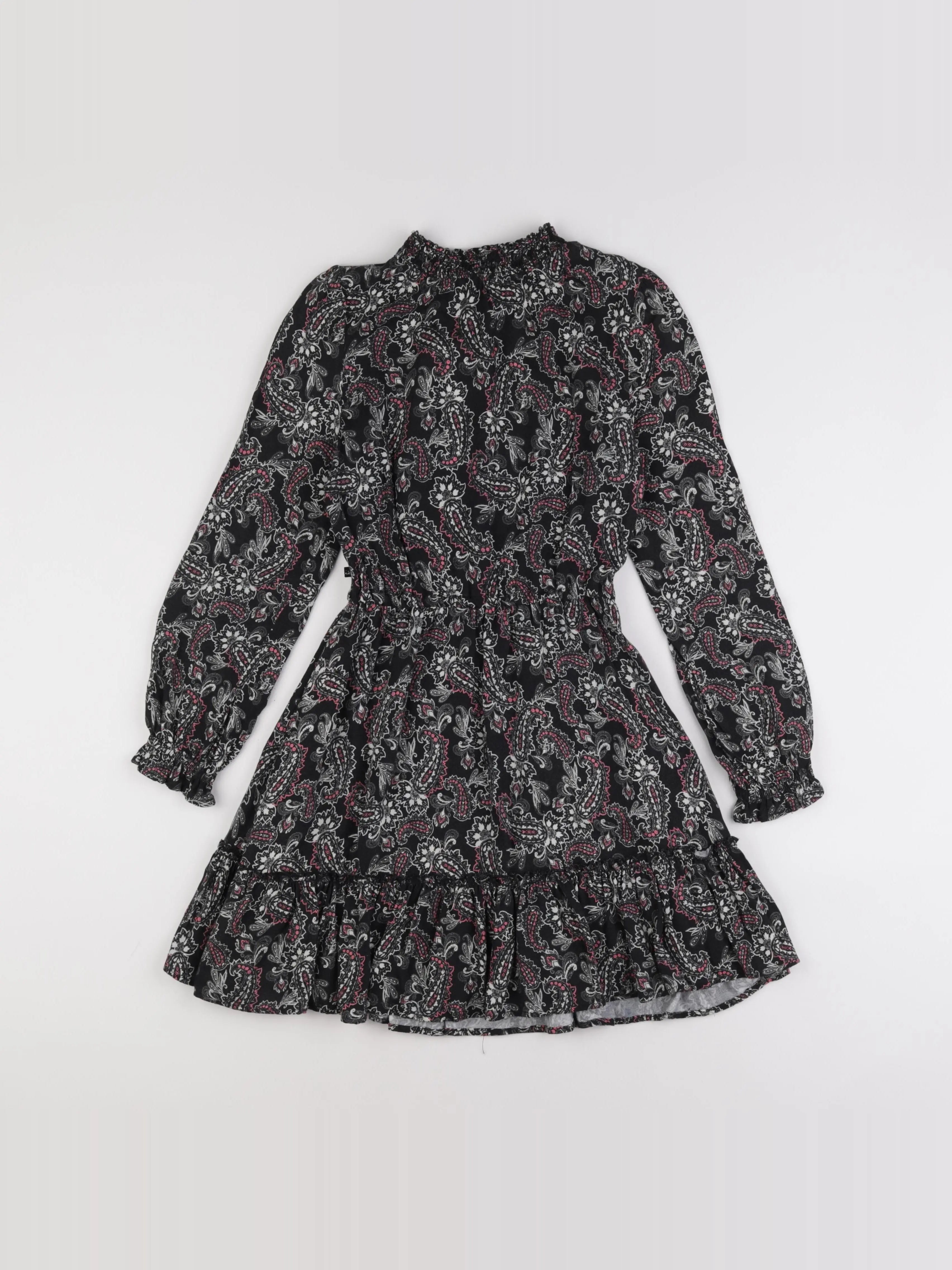 IKKS - robe noir - 10 ans