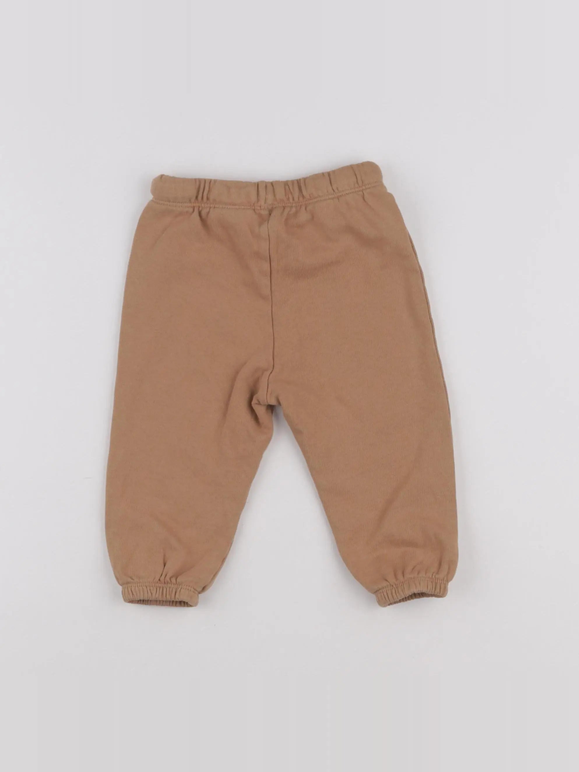 H&M - jogging marron - 6/9 mois
