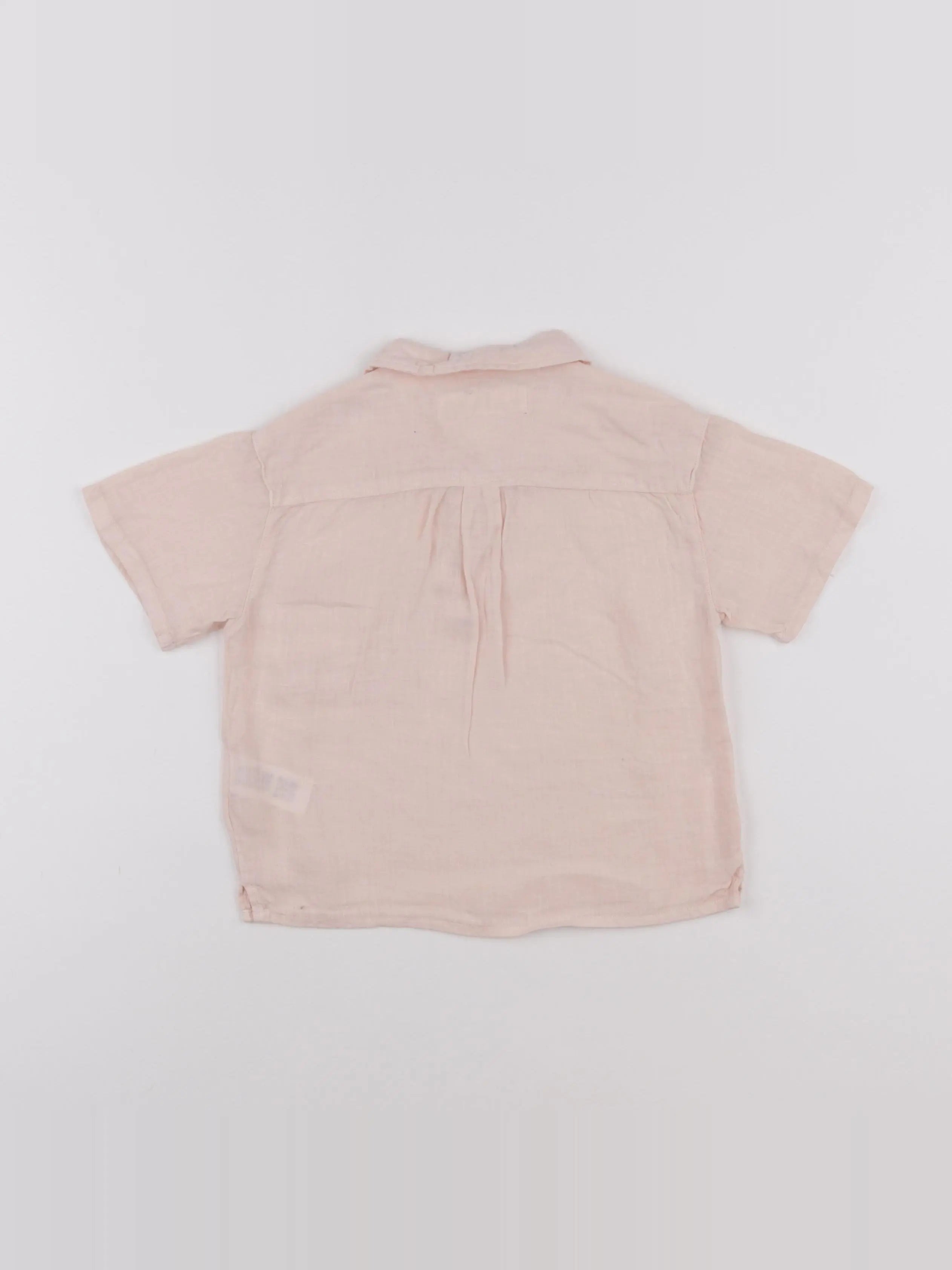 Zara - chemise rose - 18 mois