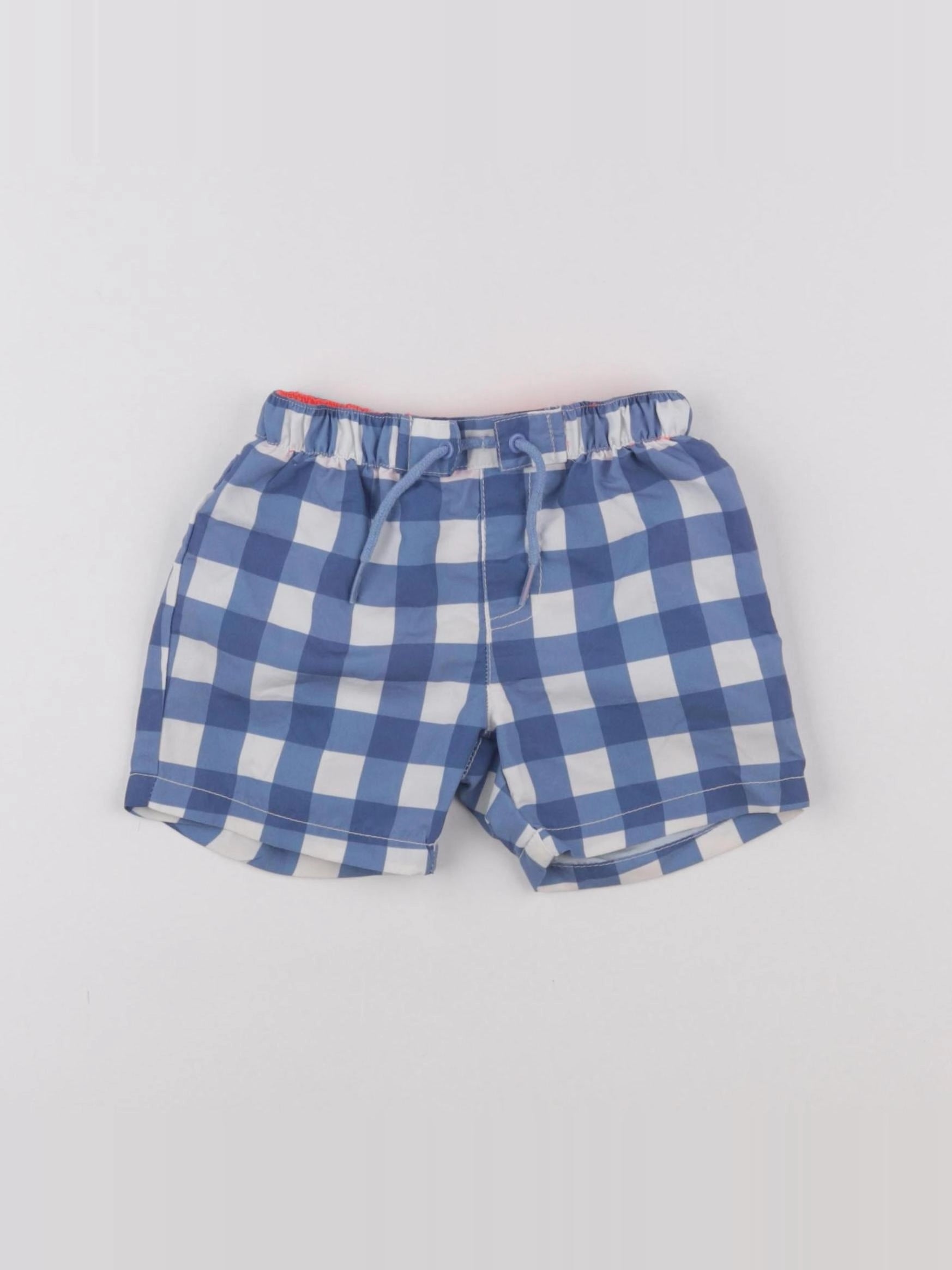 Vertbaudet - maillot de bain bleu - 12 mois