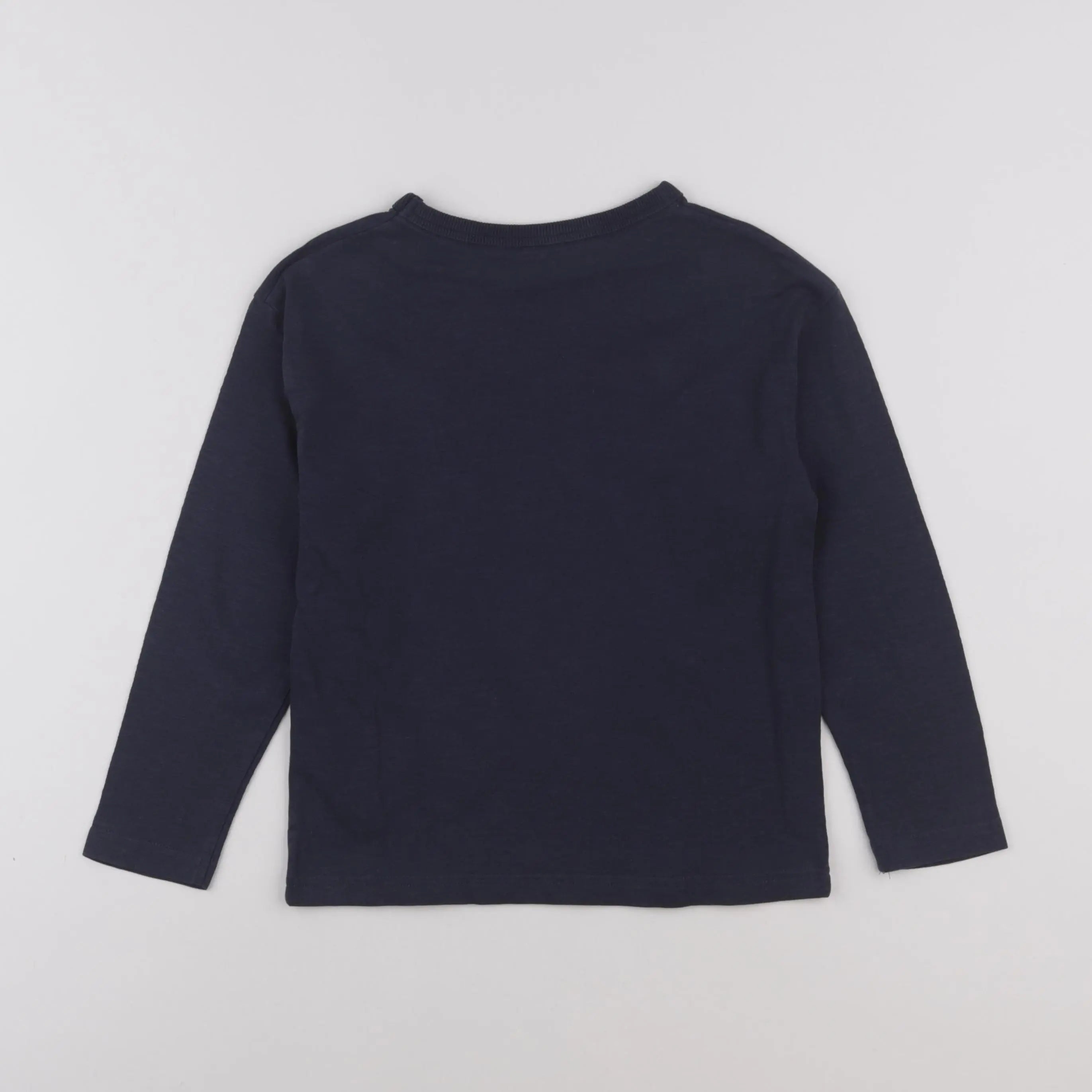 Vertbaudet - tee-shirt bleu - 8 ans