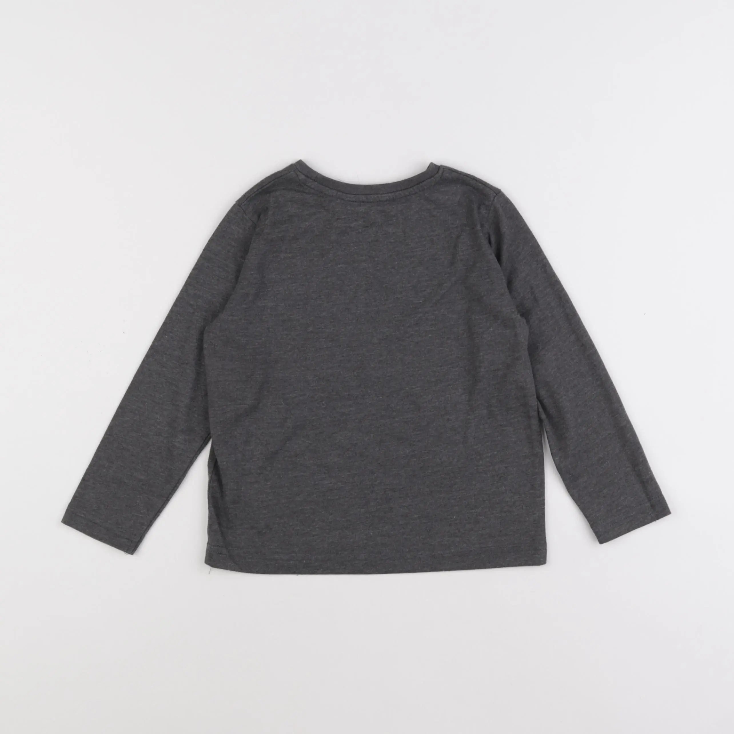 Vertbaudet - tee-shirt gris - 4 ans