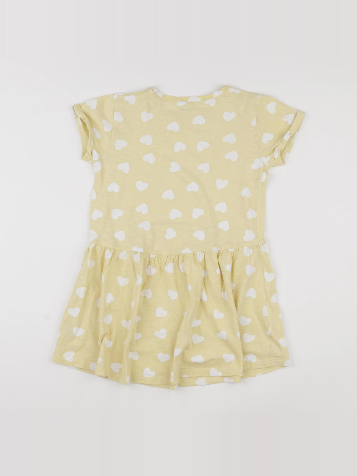 Vertbaudet - robe jaune - 8 ans