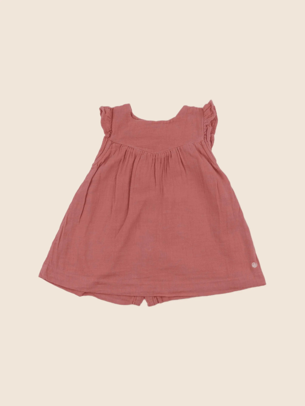 Petit Bateau - robe rose - 6 mois