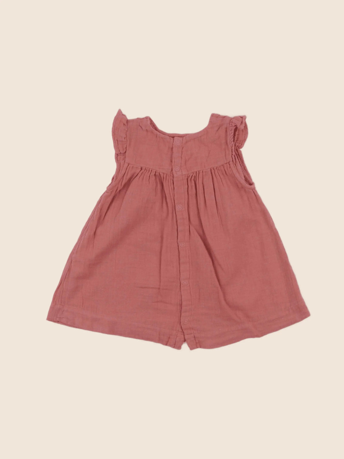 Petit Bateau - robe rose - 6 mois