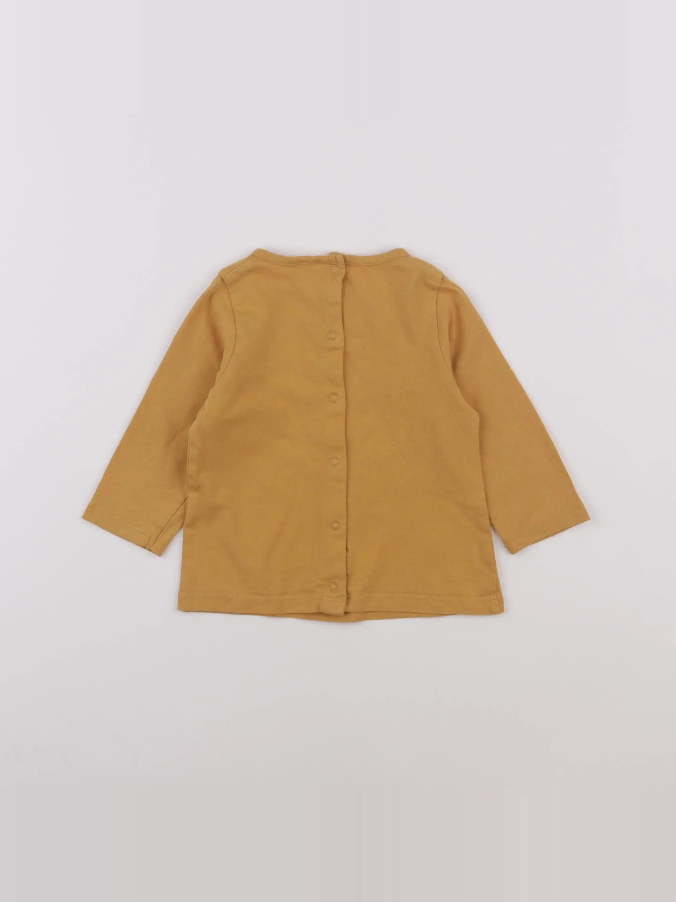 Tape à l'oeil - tee-shirt jaune - 12 mois