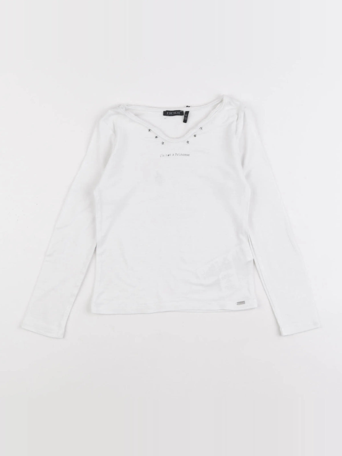IKKS - tee-shirt blanc - 4 ans