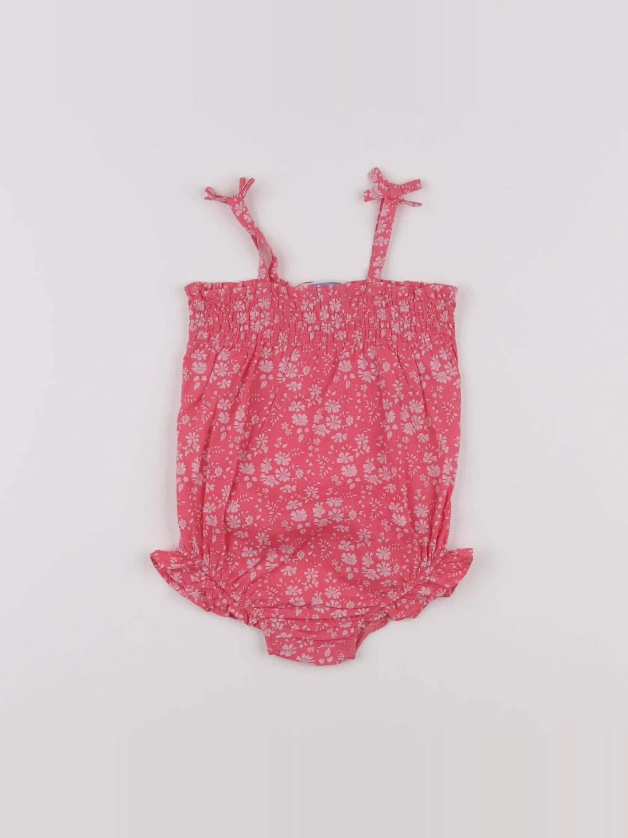 Jacadi - combinaison liberty rose - 12 mois