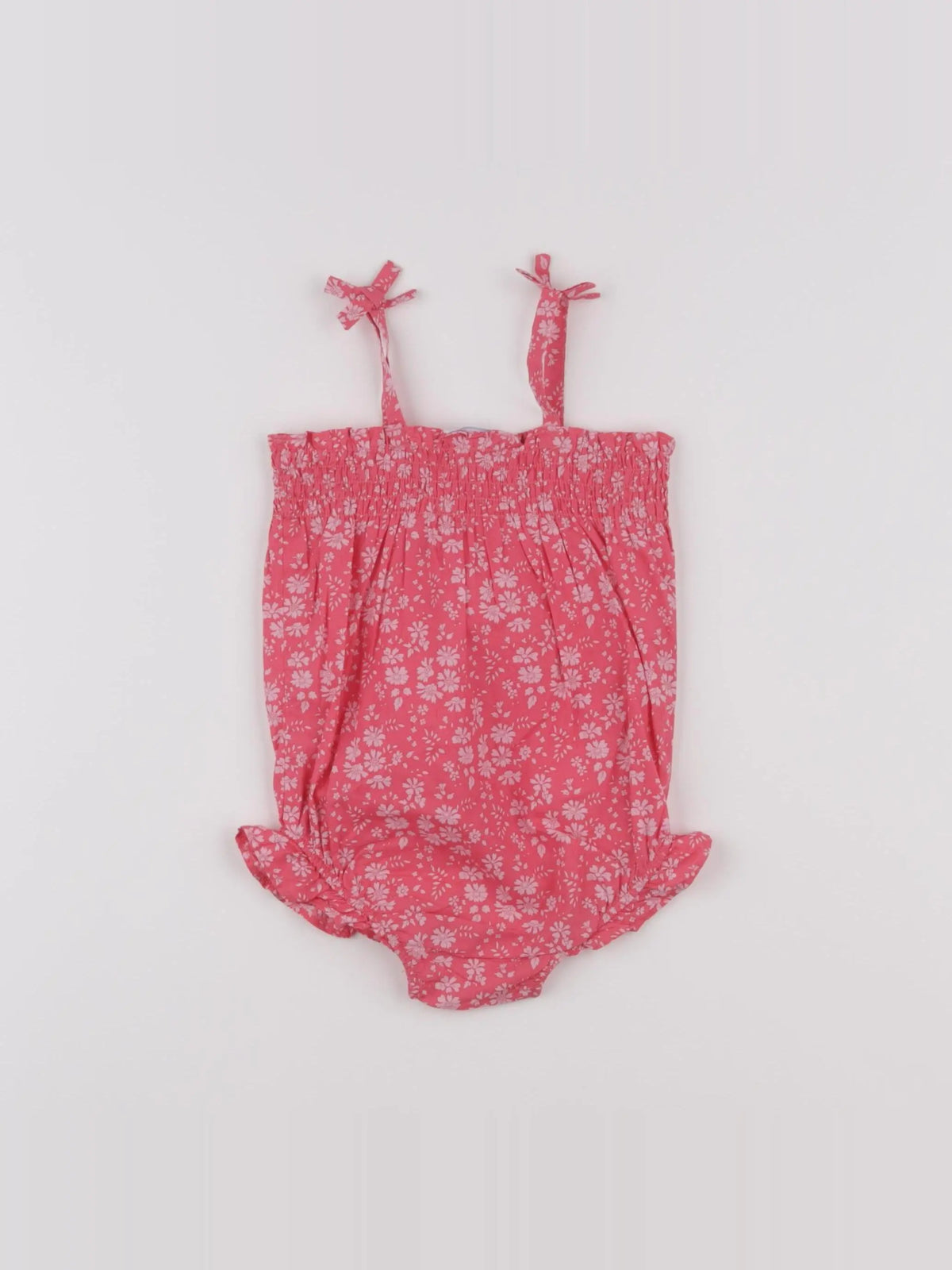 Jacadi - combinaison liberty rose - 12 mois