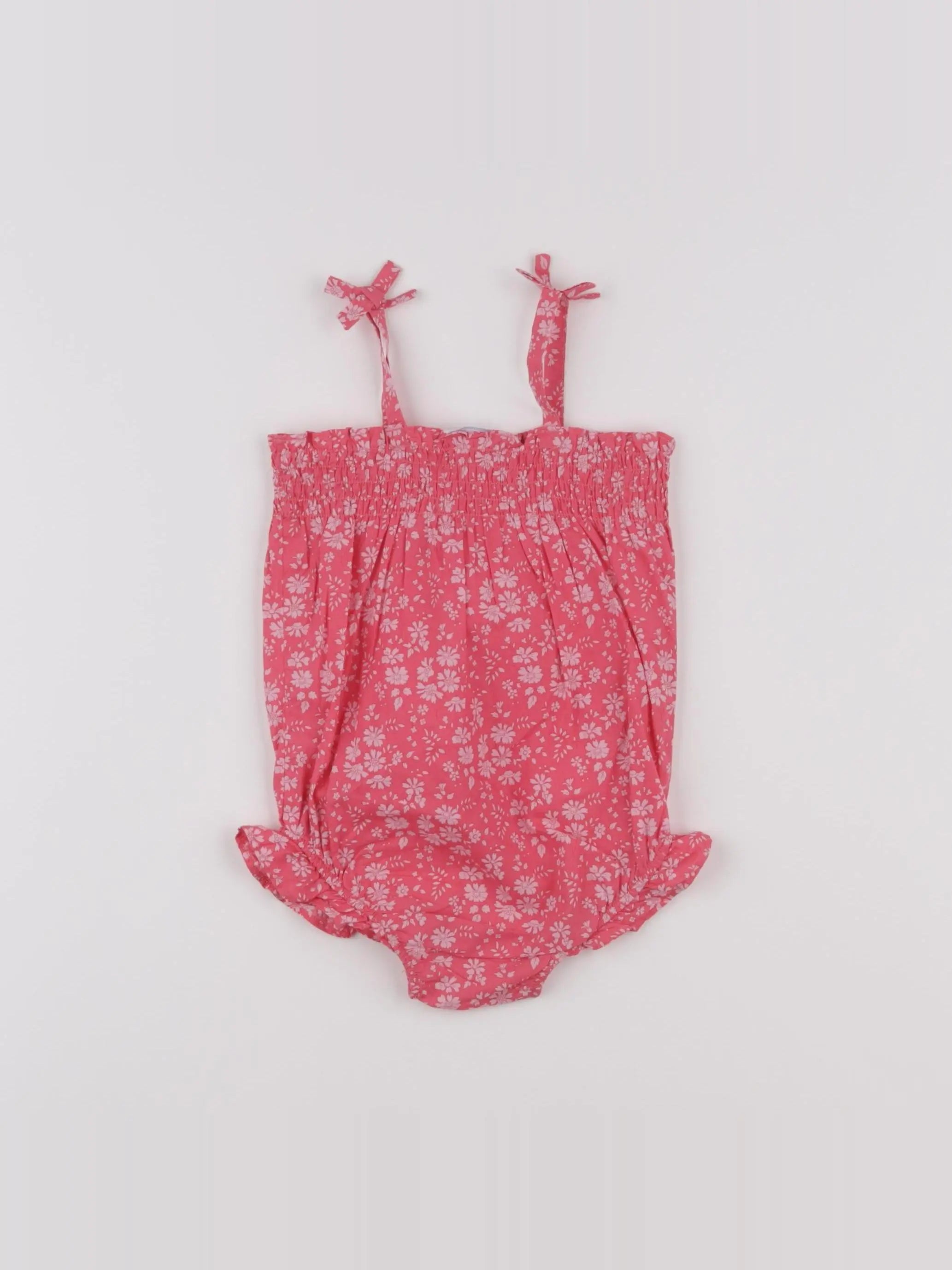 Jacadi - combinaison liberty rose - 12 mois