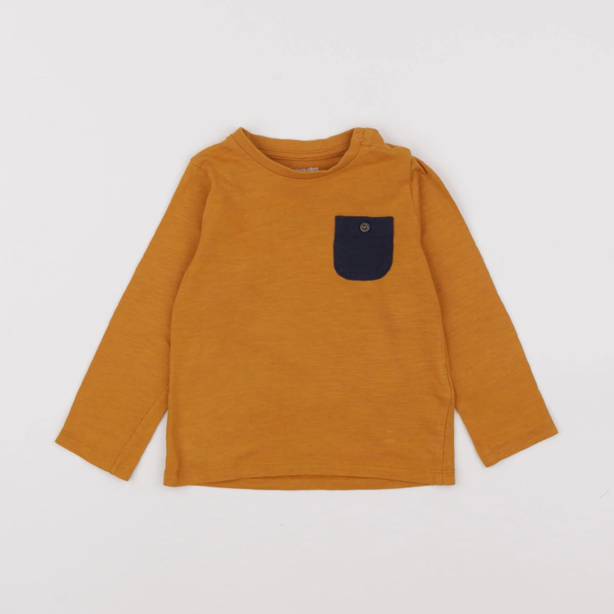 Vertbaudet - tee-shirt jaune - 18 mois