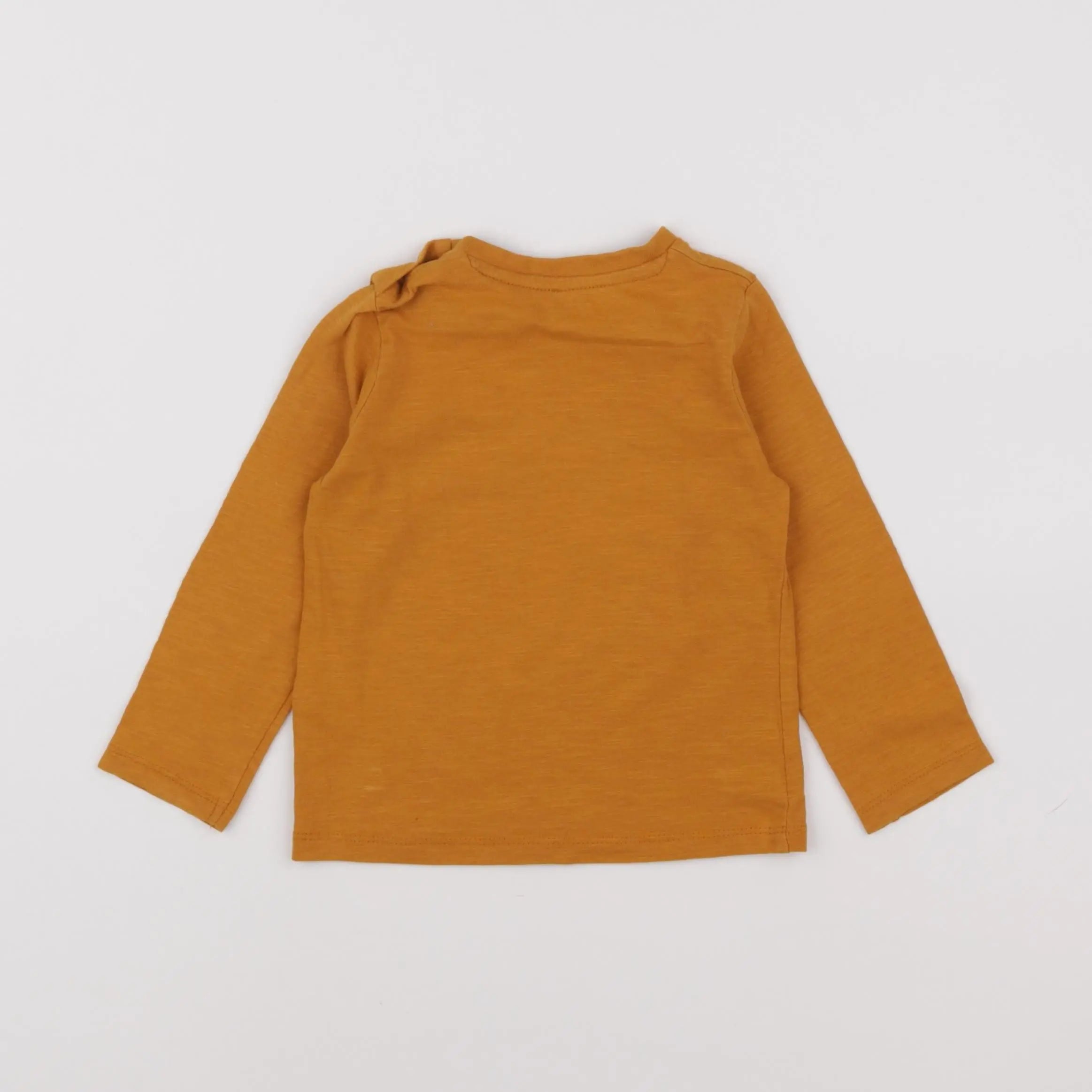 Vertbaudet - tee-shirt jaune - 18 mois