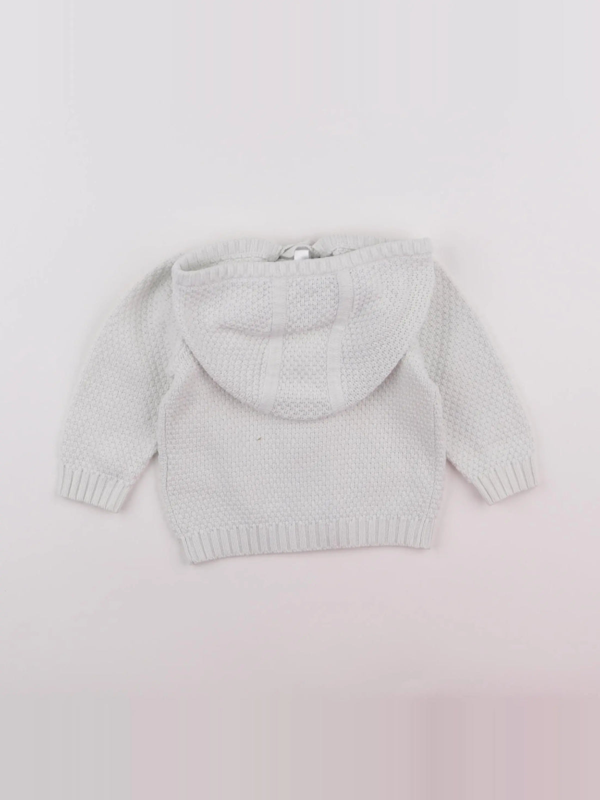 Vertbaudet - gilet blanc - 12 mois