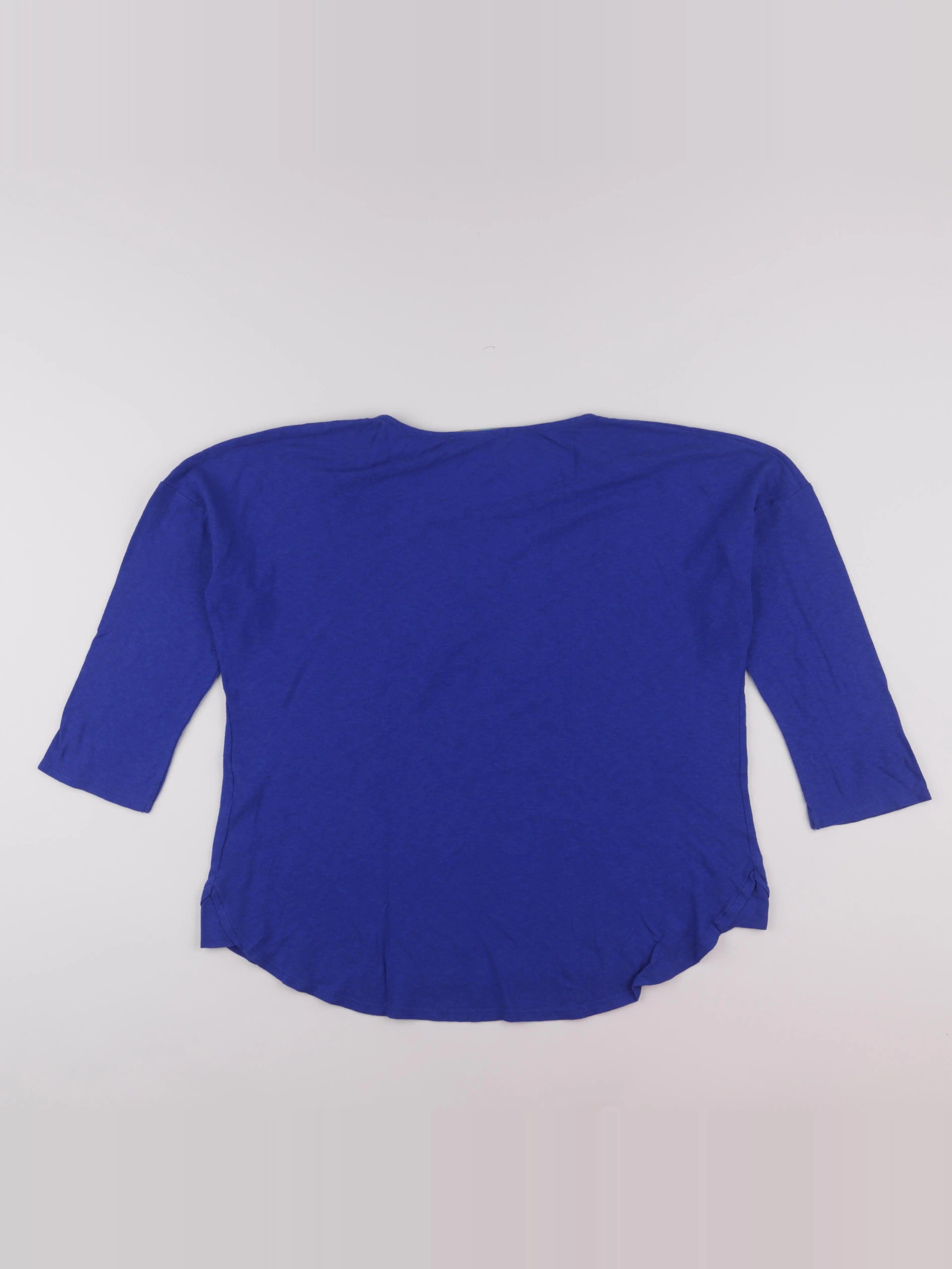 OB'MUM - tee-shirt grossesse bleu - 40 à 42