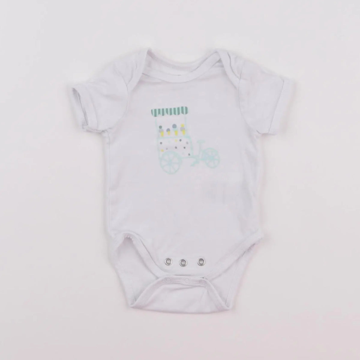 Vertbaudet - body blanc - 1 mois
