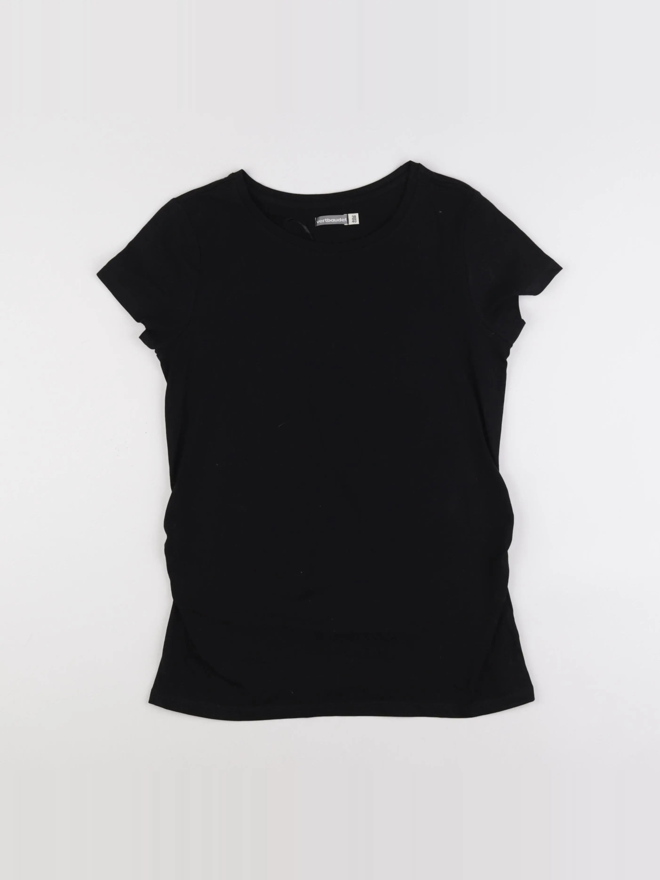 Vertbaudet - tee-shirt grossesse noir - 38 à 40
