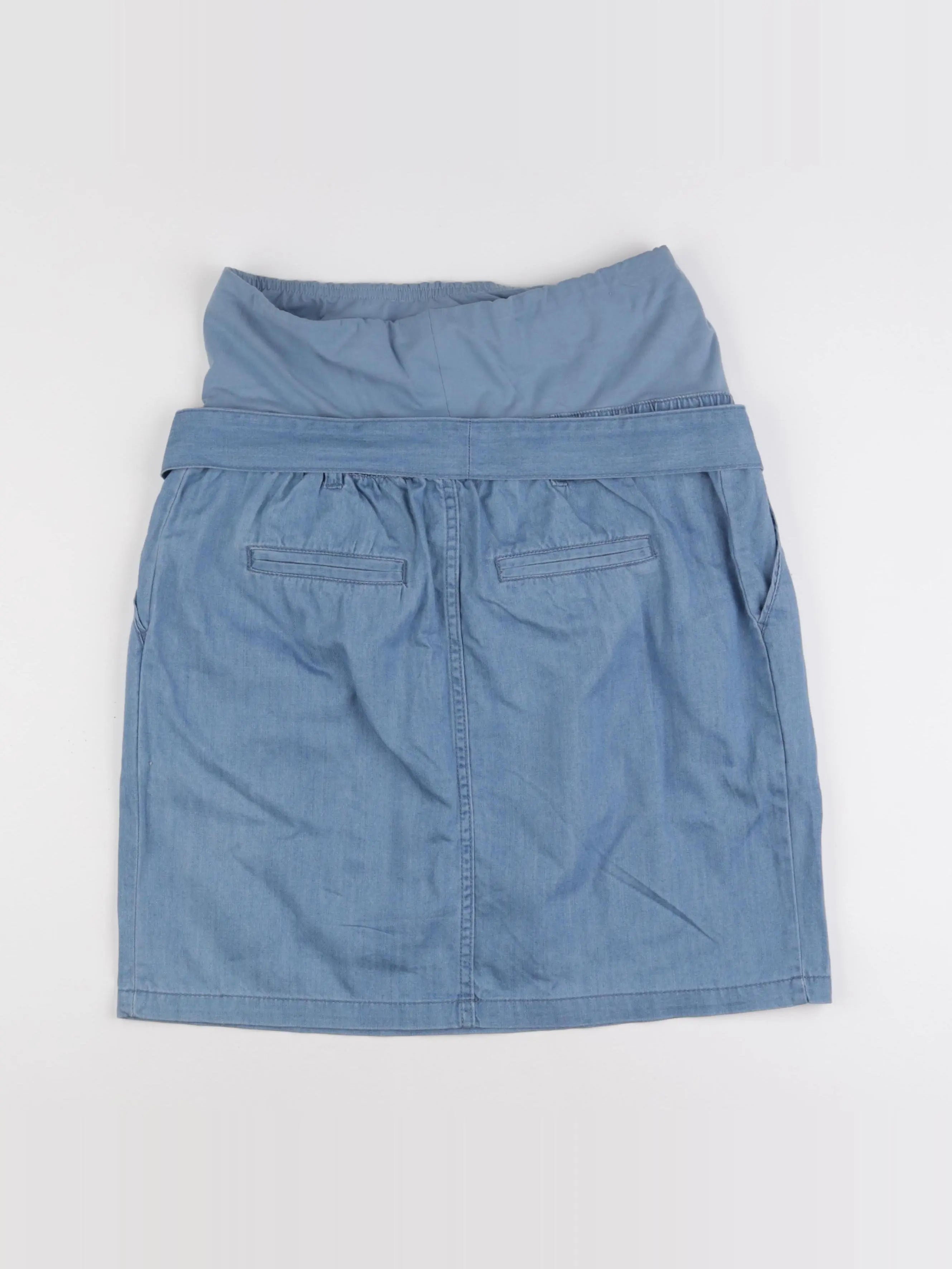 Vertbaudet - jupe grossesse bleu - 40