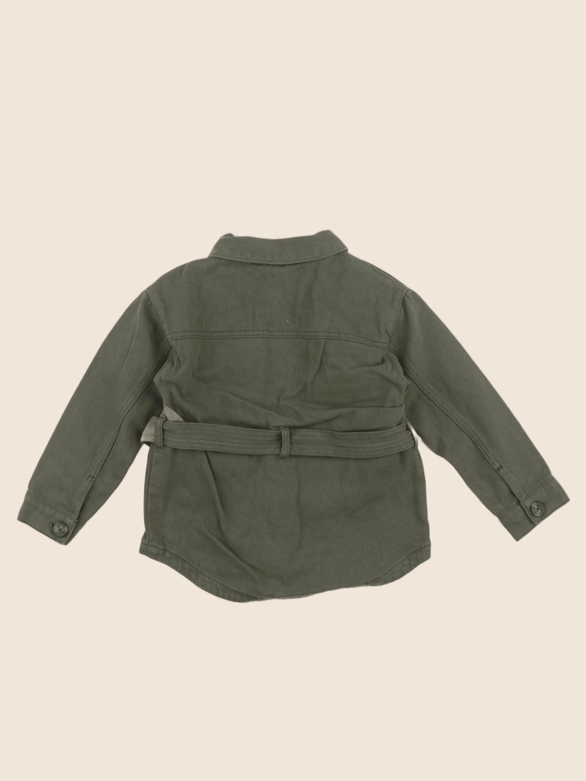 Vertbaudet - veste vert - 6 ans