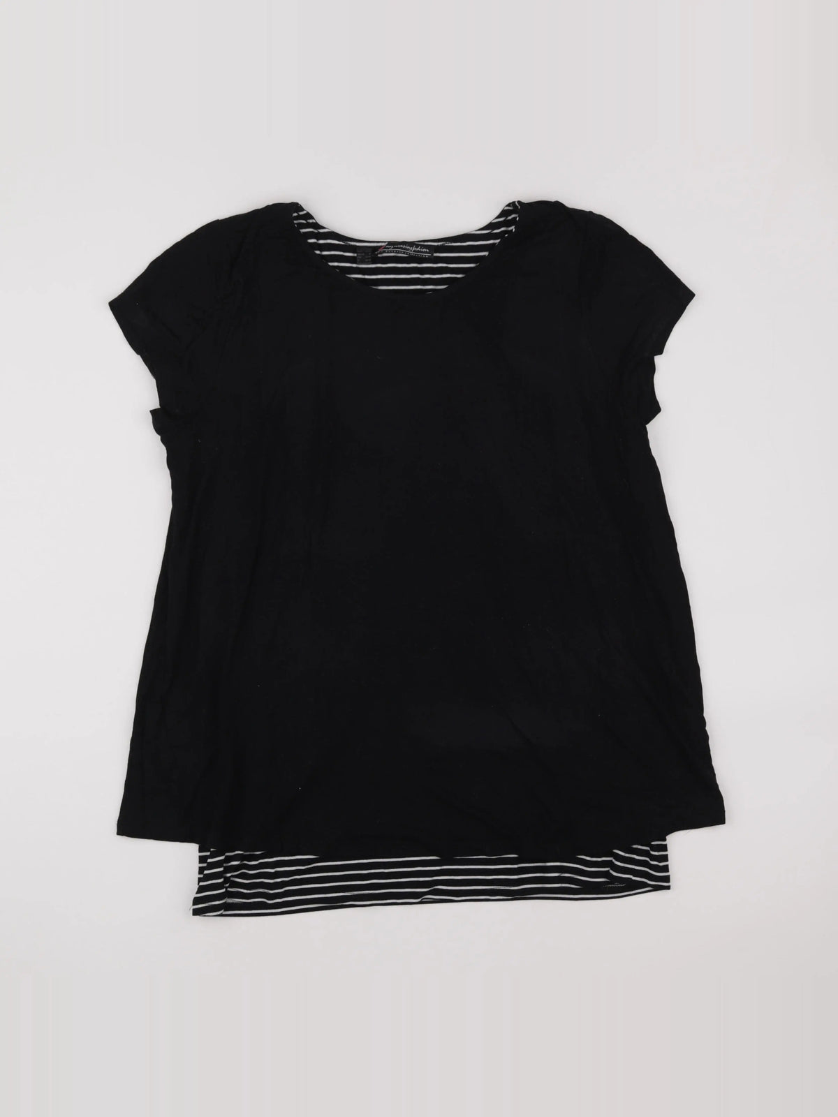 Bonprix - tee-shirt grossesse noir - 40 à 42