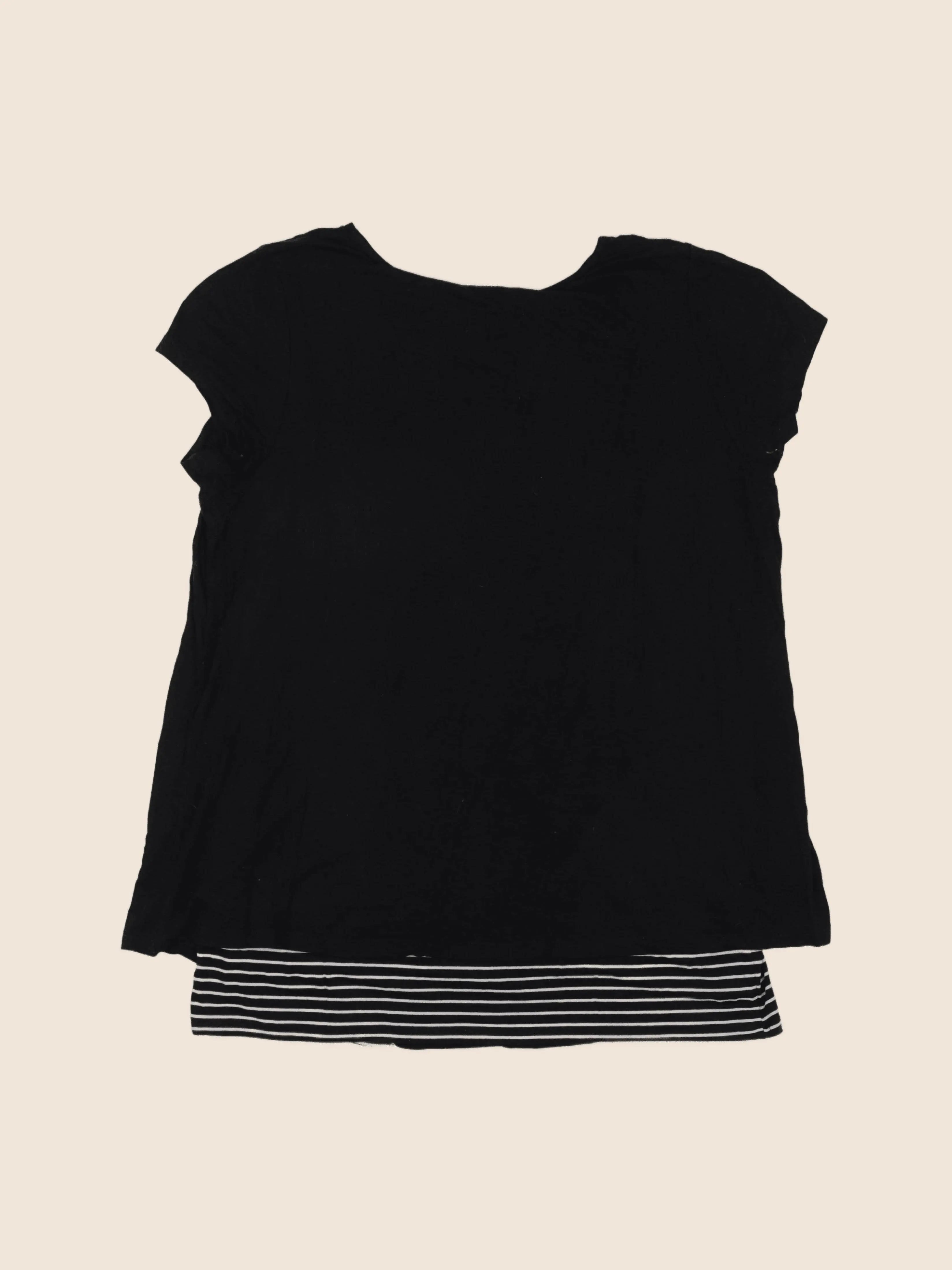 Bonprix - tee-shirt grossesse noir - 40 à 42