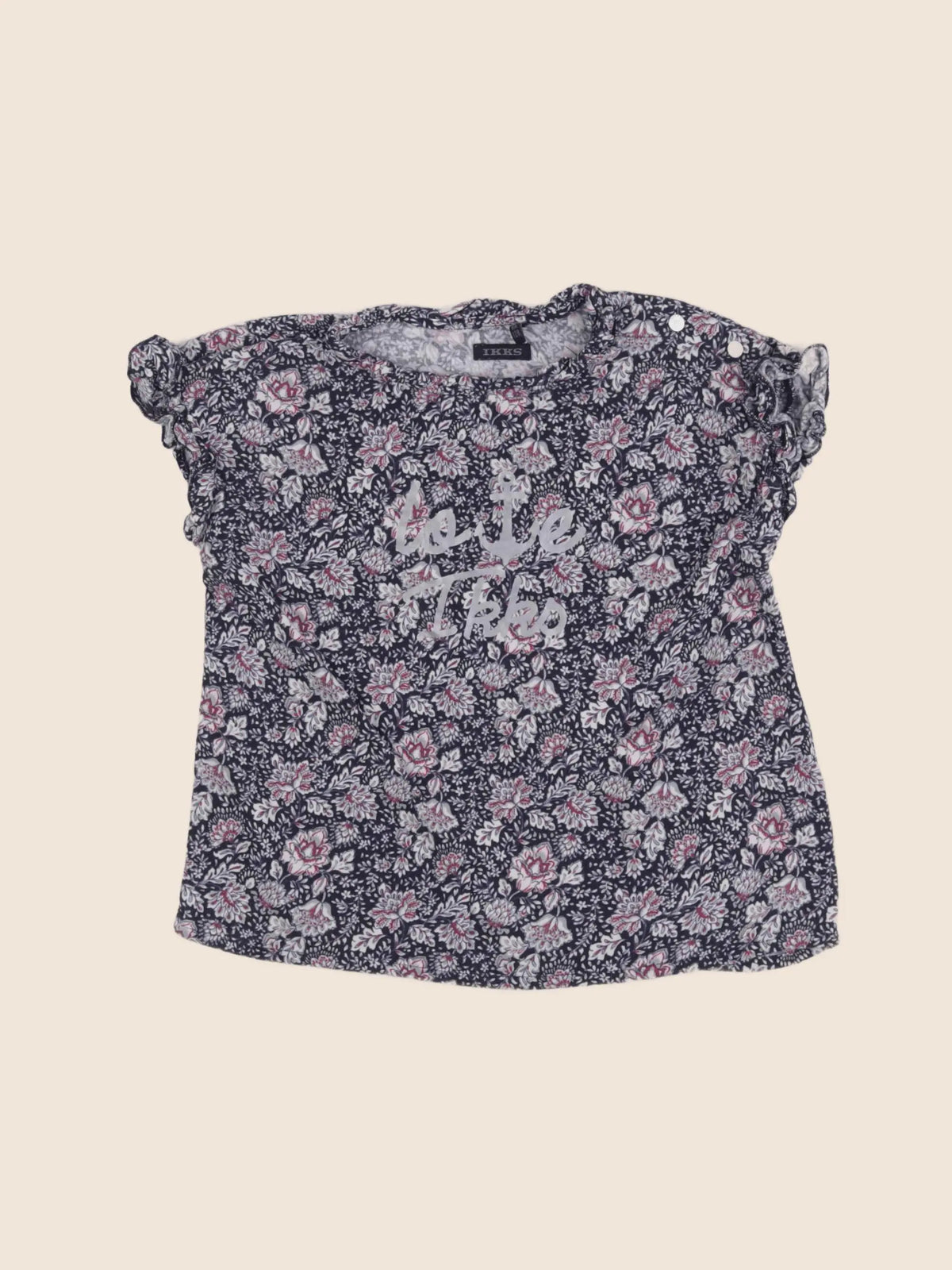 IKKS - tee-shirt multicolore - 8 ans